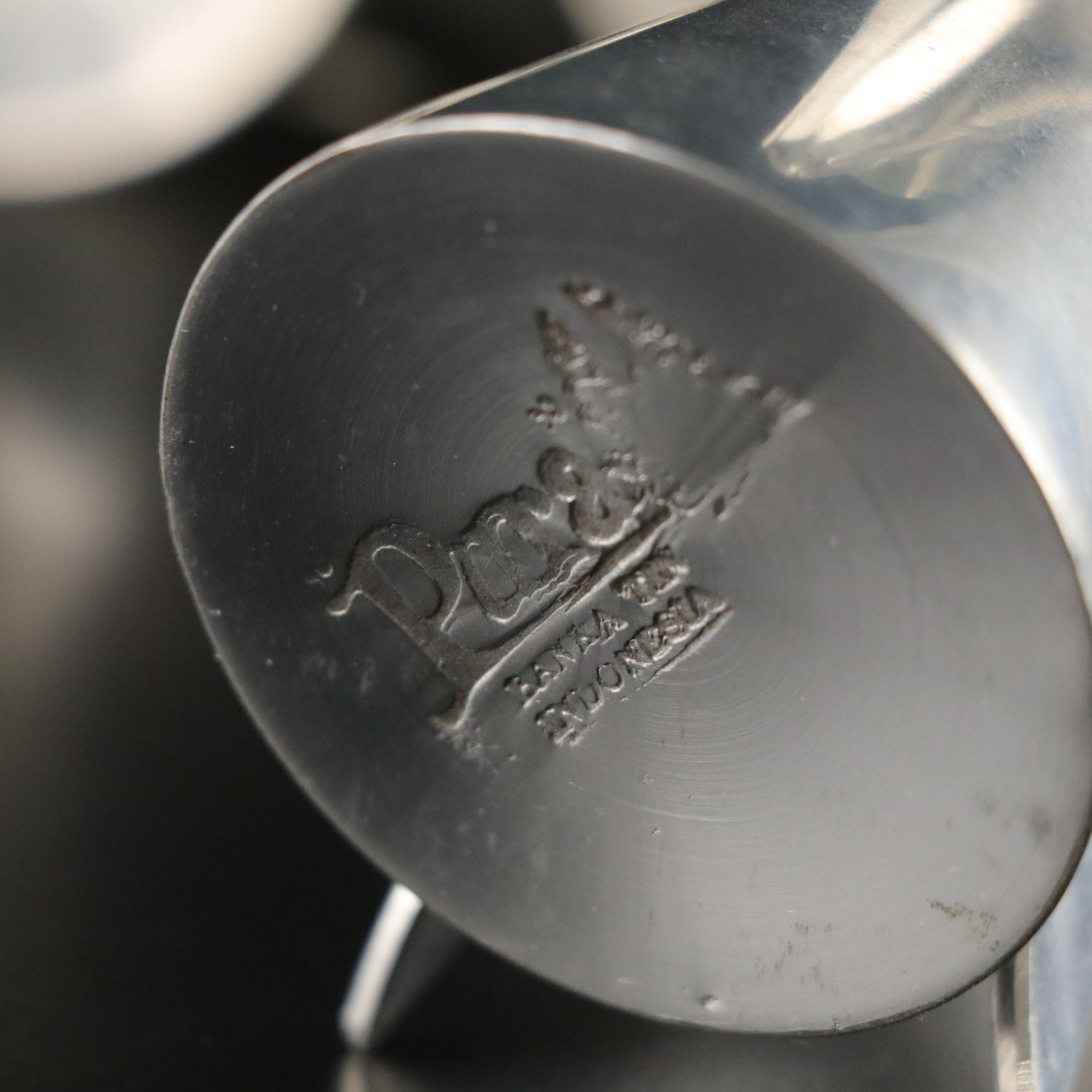 Angel Motif Crystal Figurine and Metal Candlestick Holders with Bells