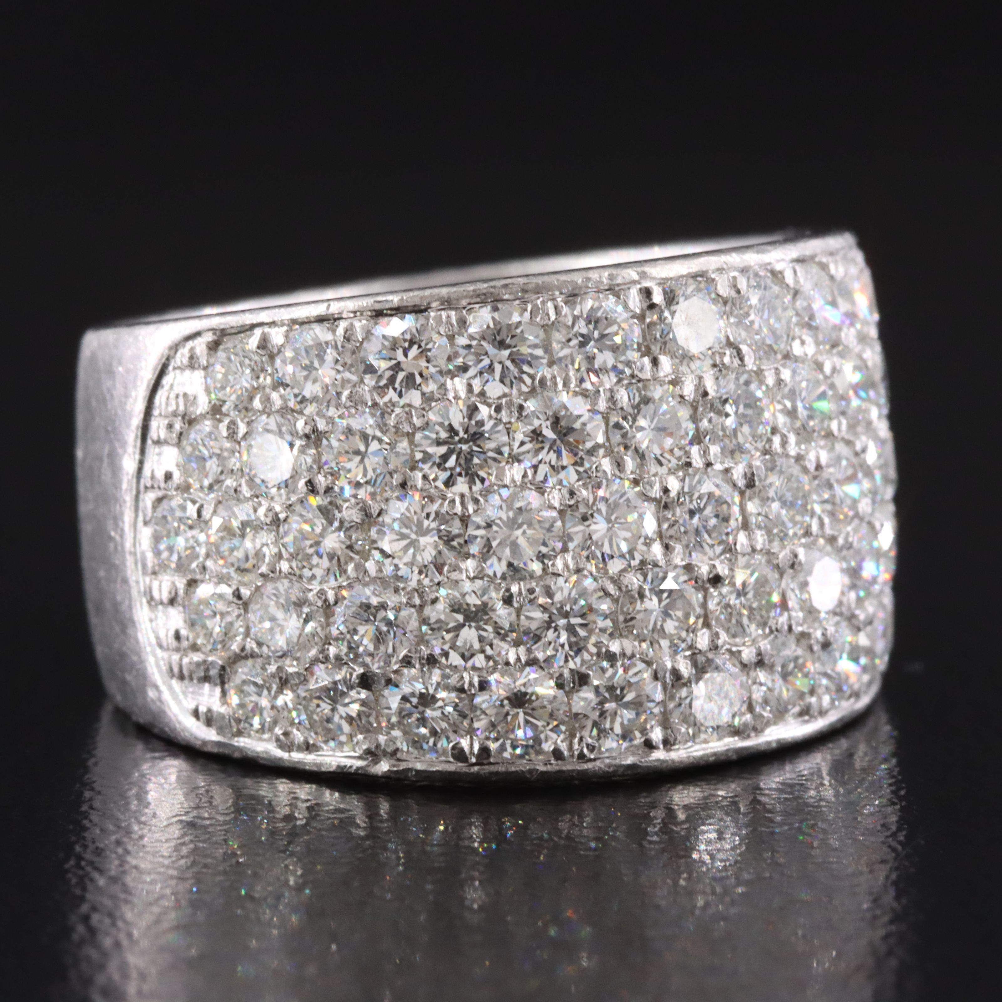 Platinum 3.00 CTW Diamond Band