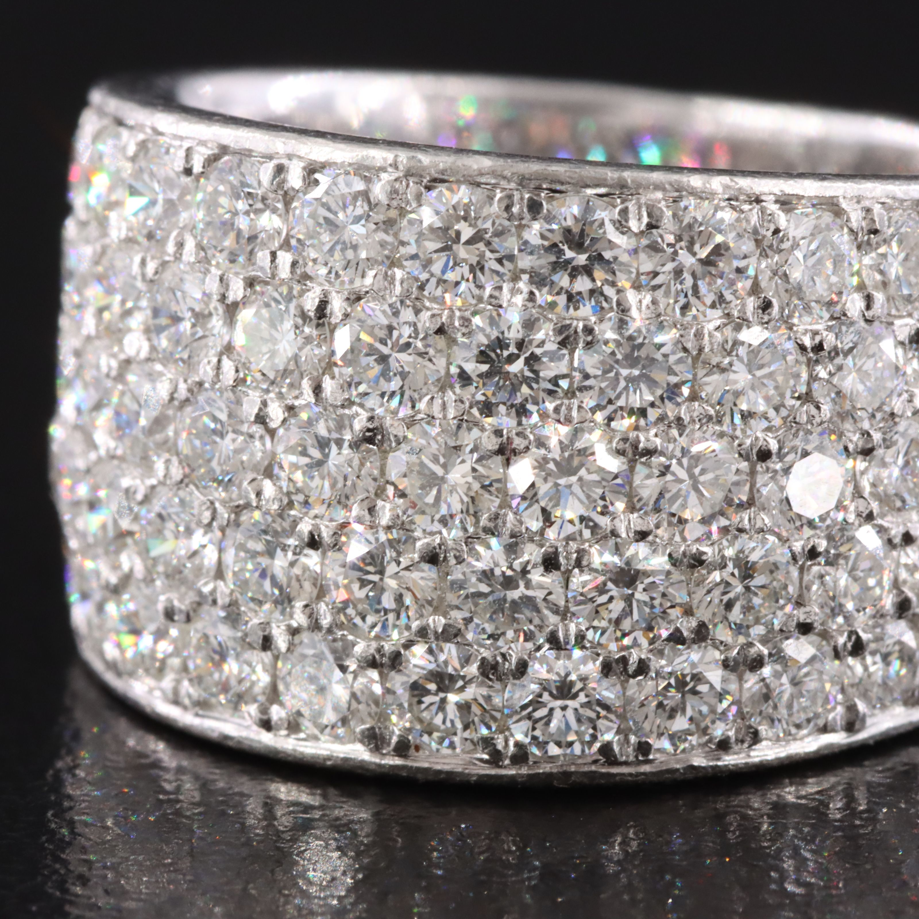 Platinum 3.00 CTW Diamond Band