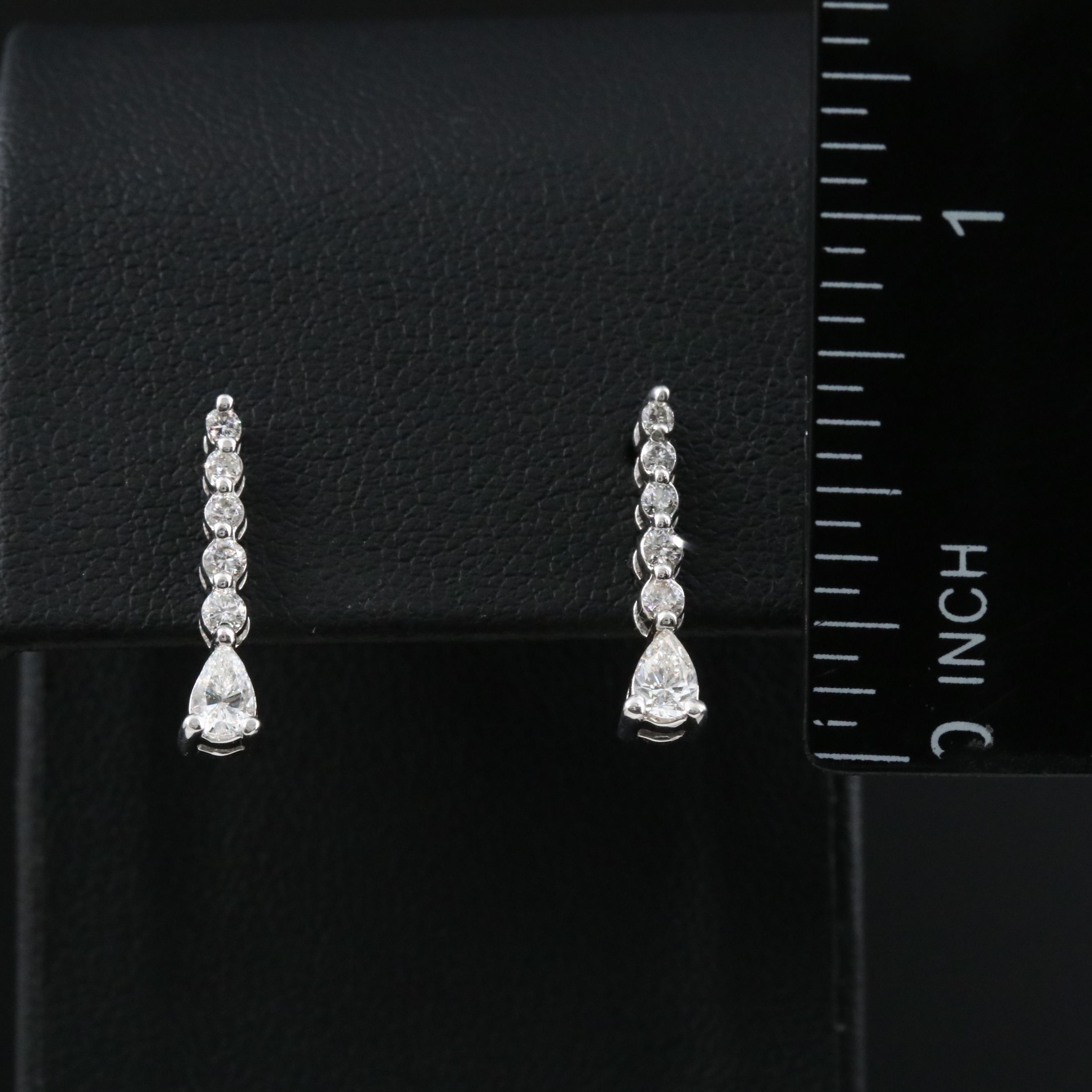 14K 0.50 CTW Diamond Drop Earrings