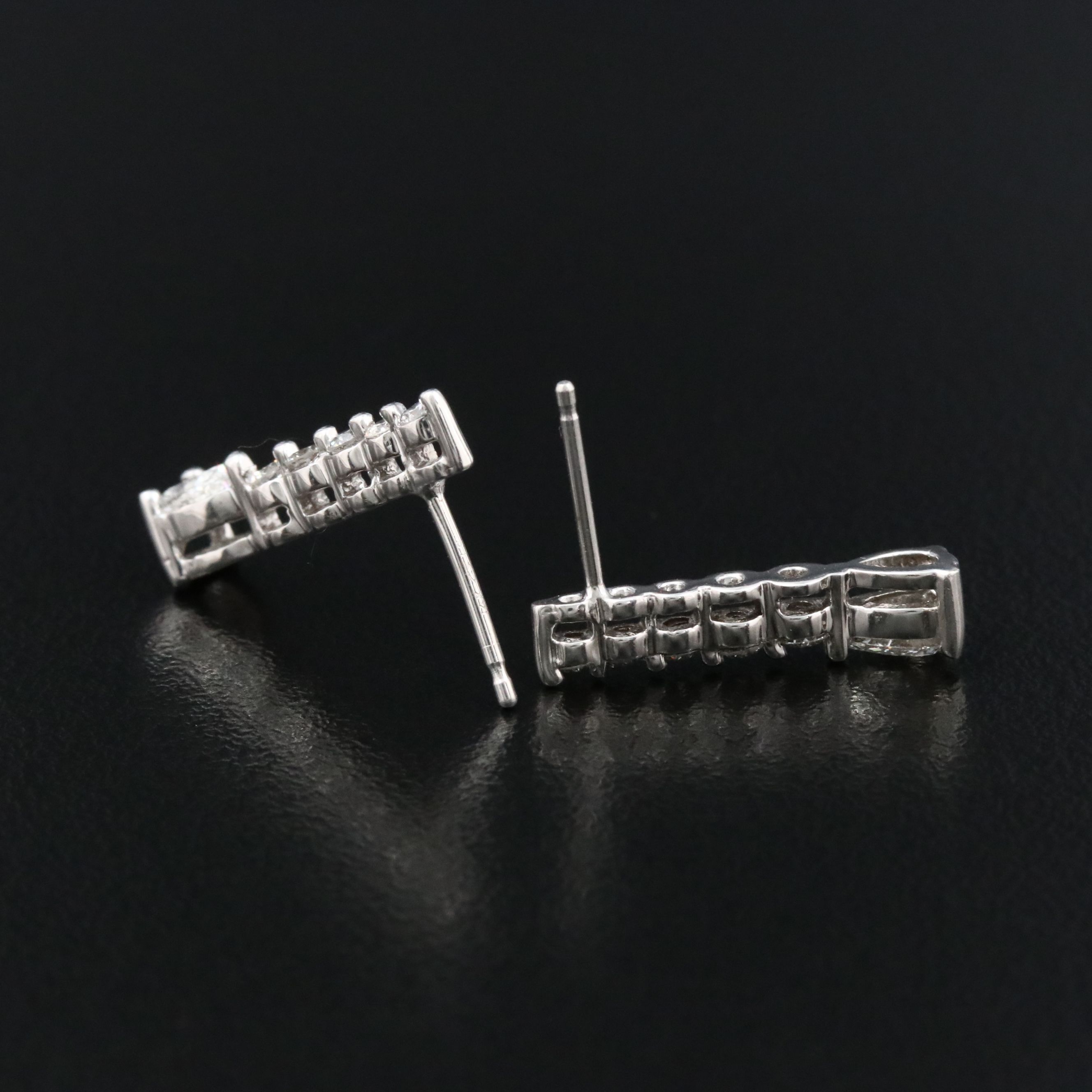 14K 0.50 CTW Diamond Drop Earrings