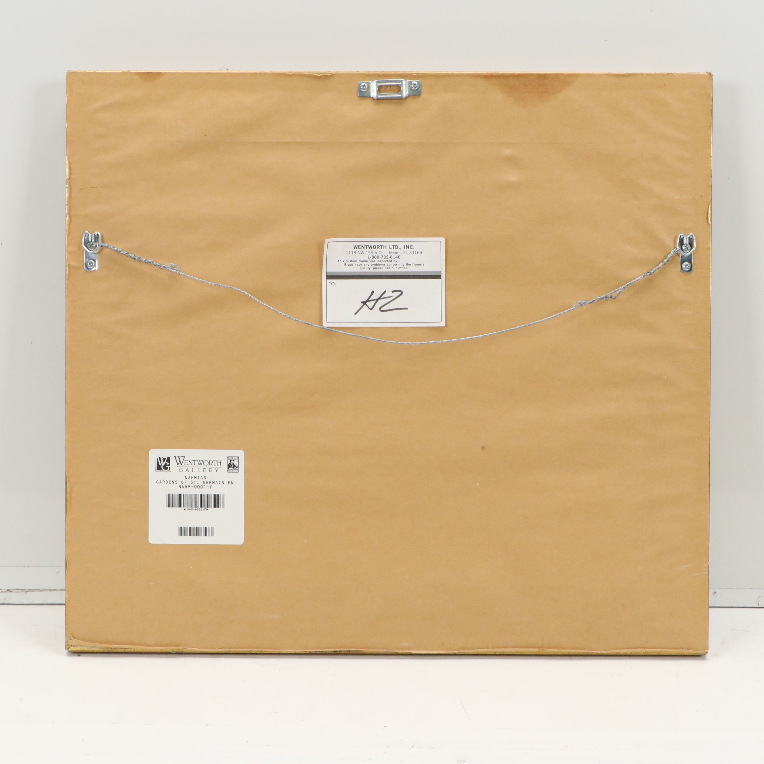 Richard Nahmias Lithograph of Gardens and Pond, Late 20th to 21st Century