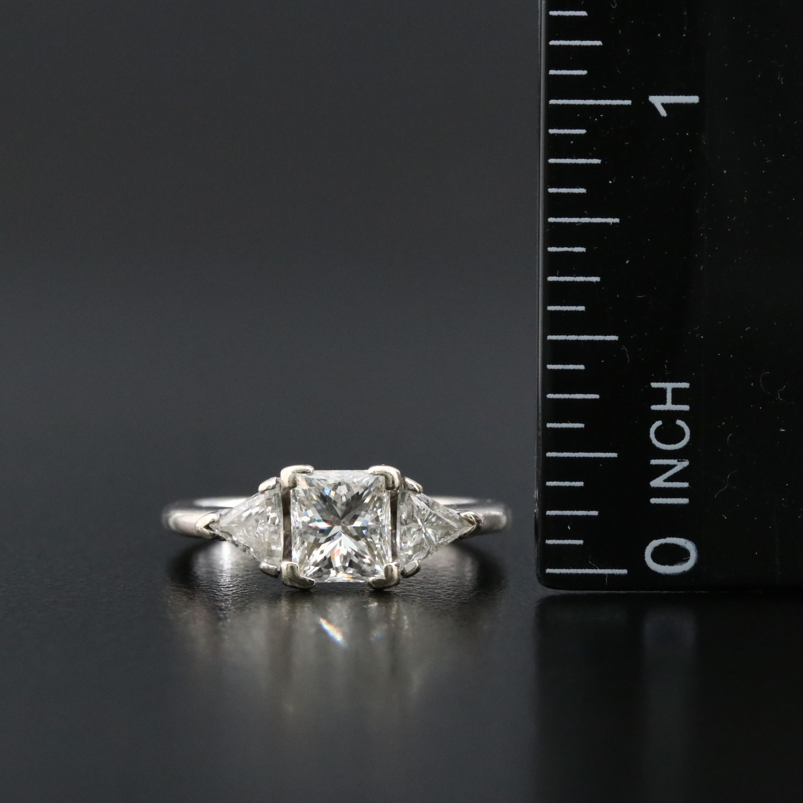 14K 1.70 CTW Diamond Three Stone Ring