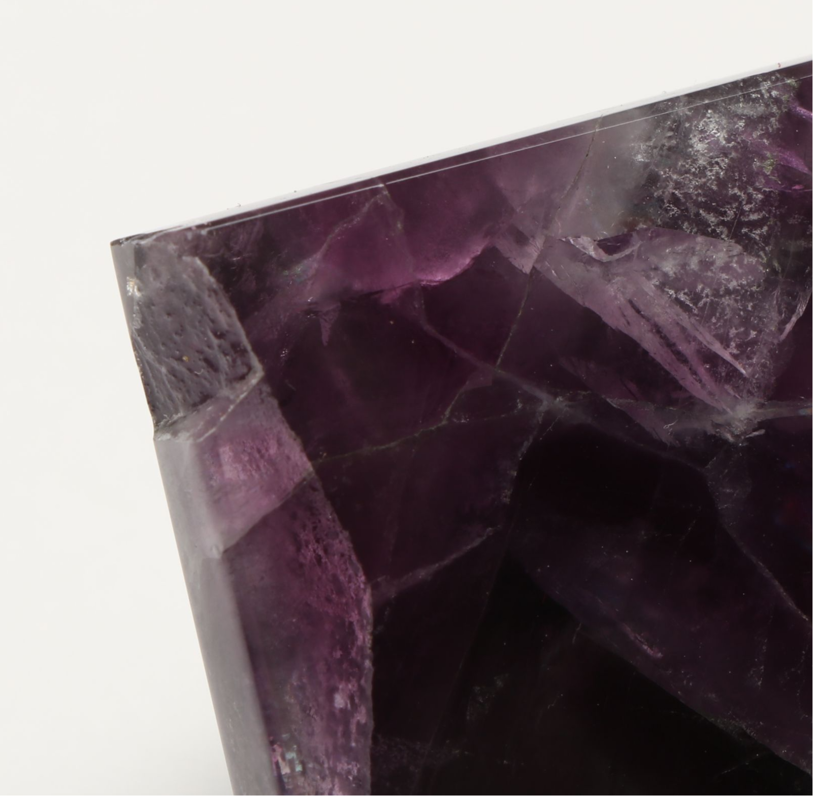 Polished Fluorite Pyramids