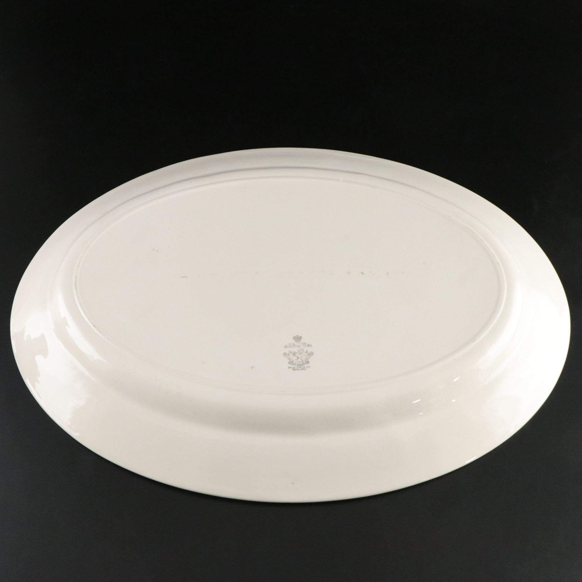 Lenox "Winter Greetings" Vase with Staffordshire Ironstone China Platters