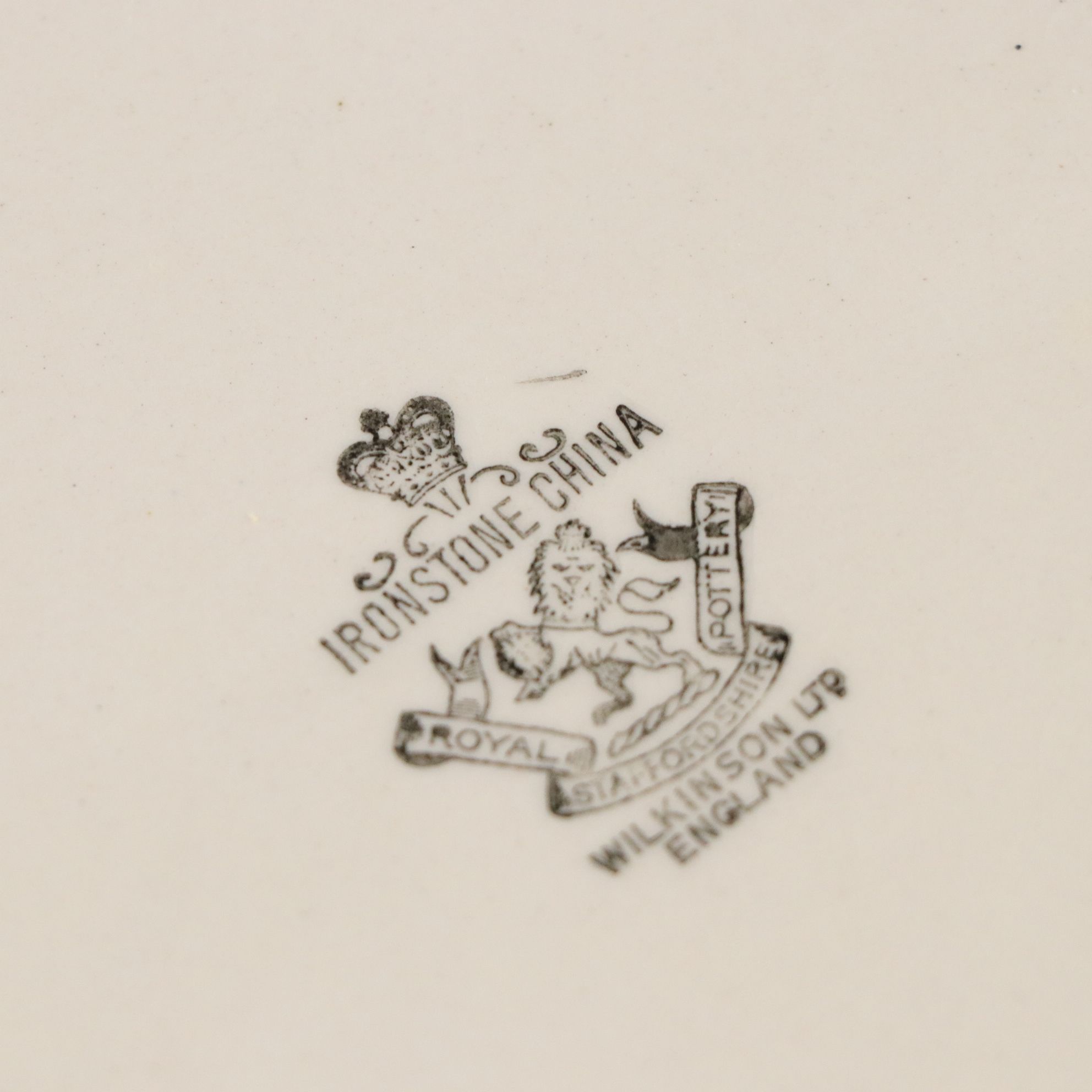 Lenox "Winter Greetings" Vase with Staffordshire Ironstone China Platters