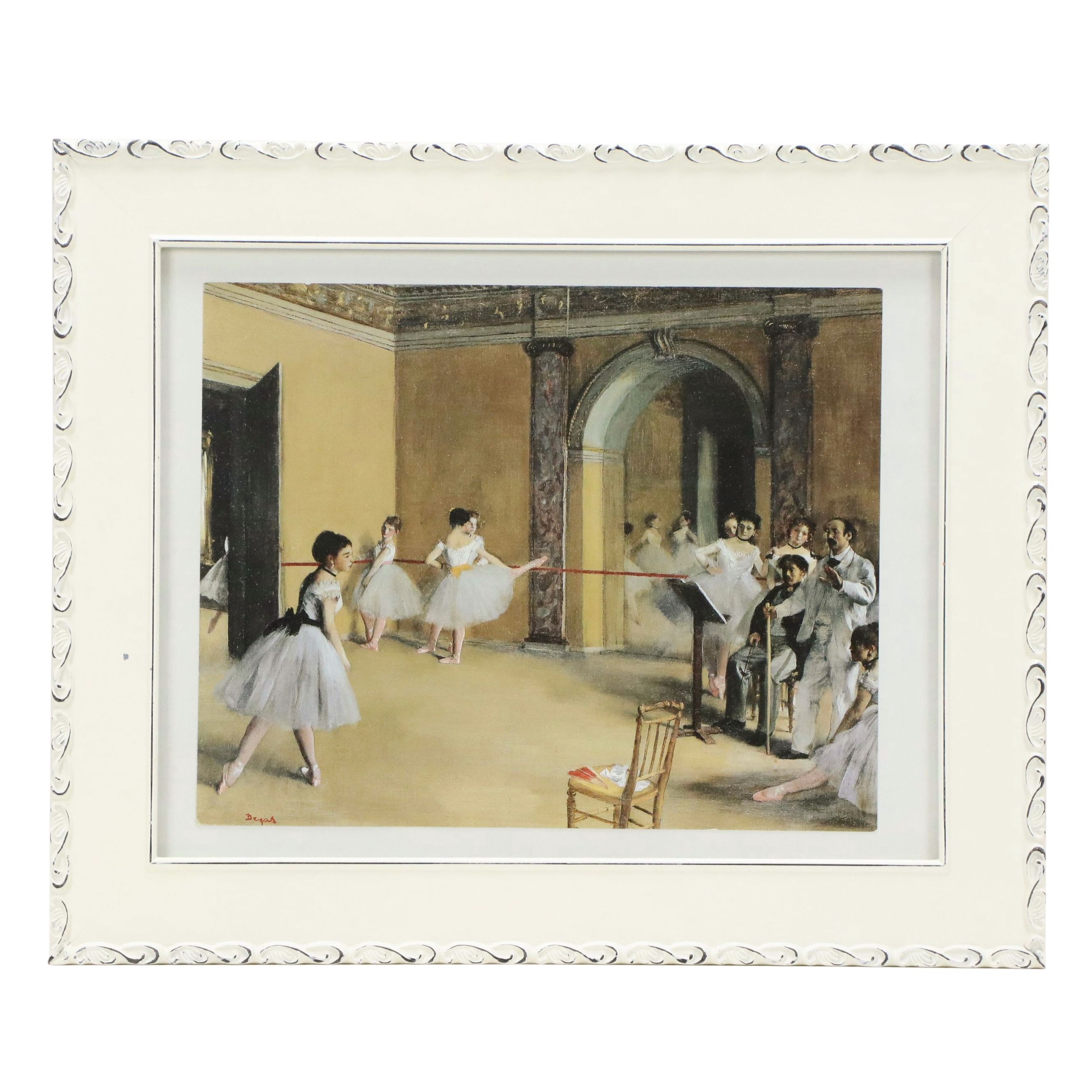 Offset Lithograph After Edgar Degas of Ballerinas, Mid 20th to 21st Century