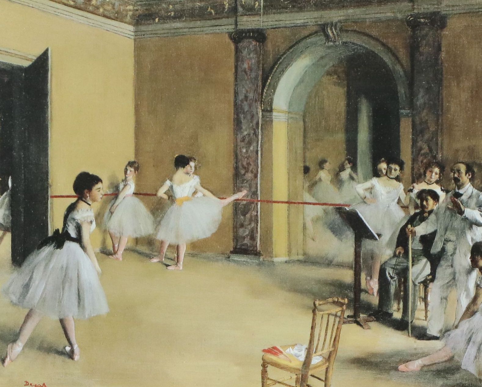 Offset Lithograph After Edgar Degas of Ballerinas, Mid 20th to 21st Century