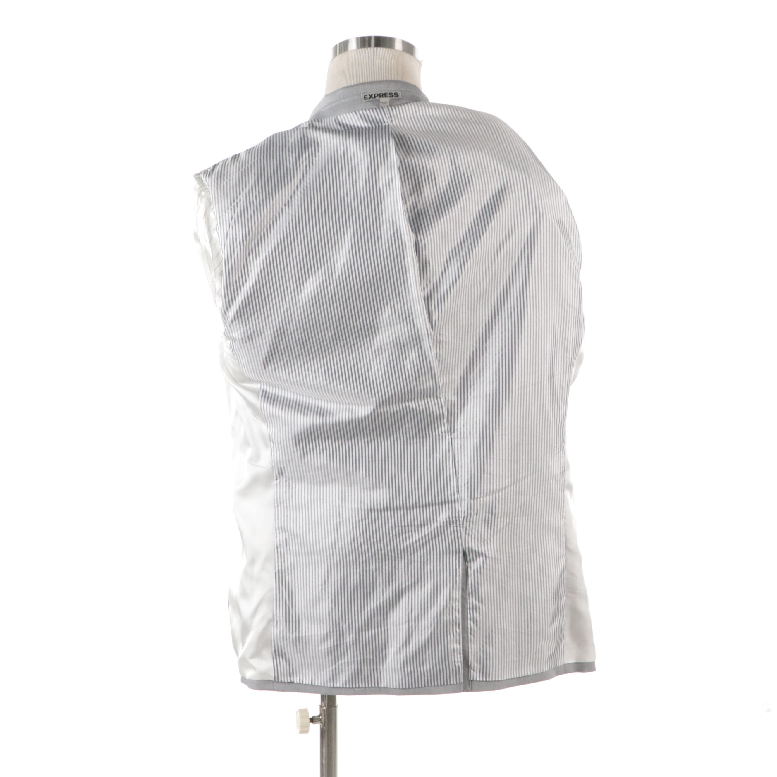 Men's Express Photographer and Banana Republic Corduroy Fitted Blazers