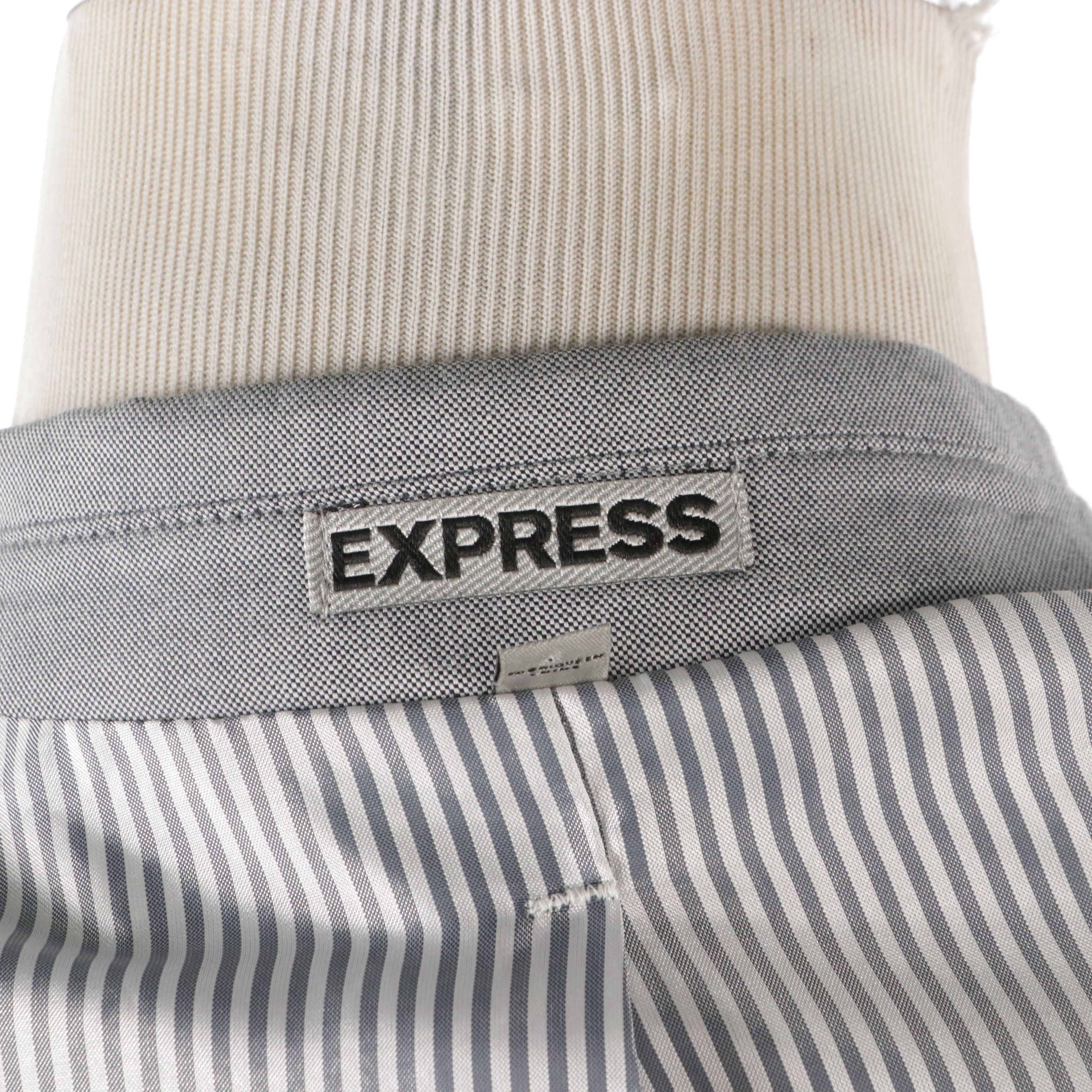 Men's Express Photographer and Banana Republic Corduroy Fitted Blazers