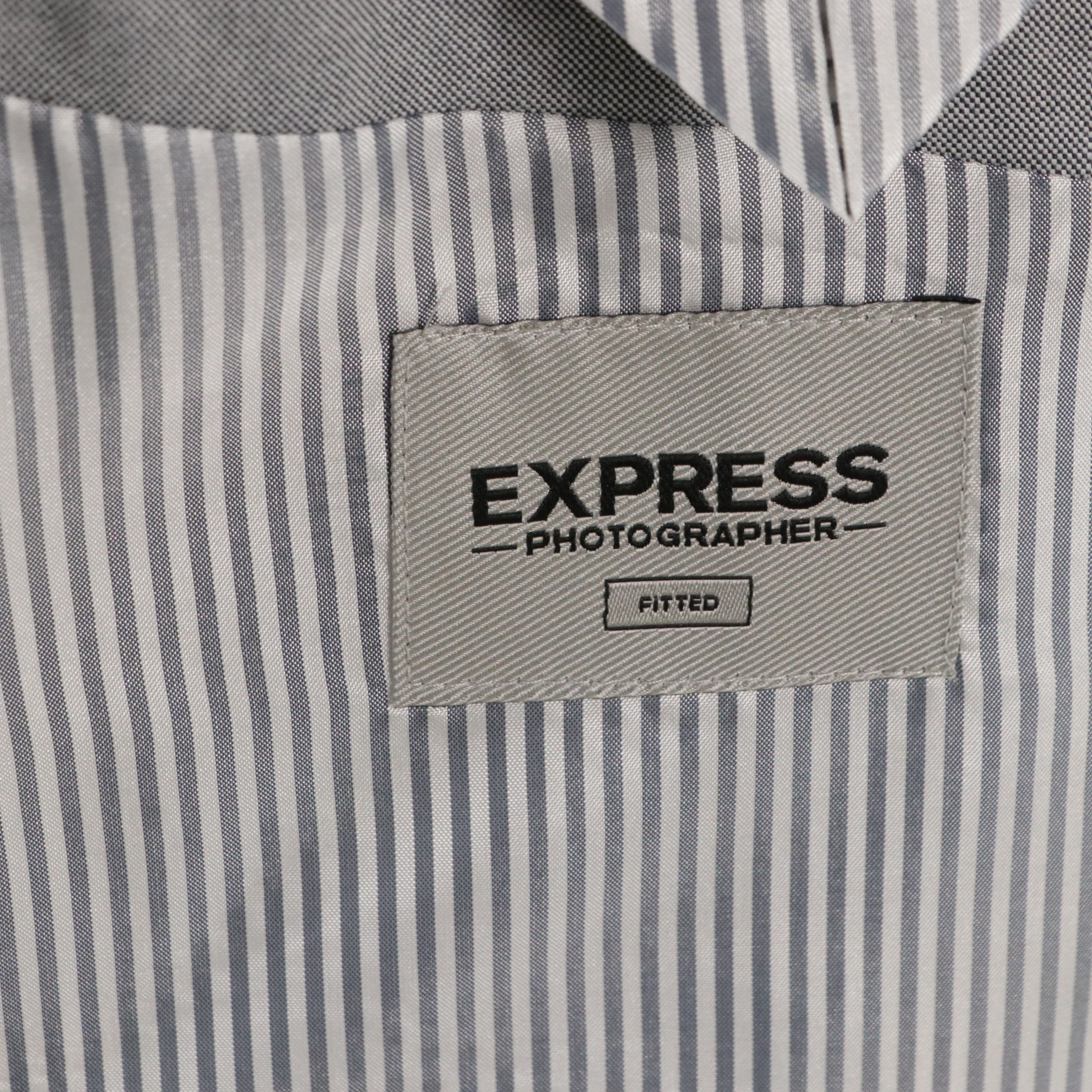 Men's Express Photographer and Banana Republic Corduroy Fitted Blazers