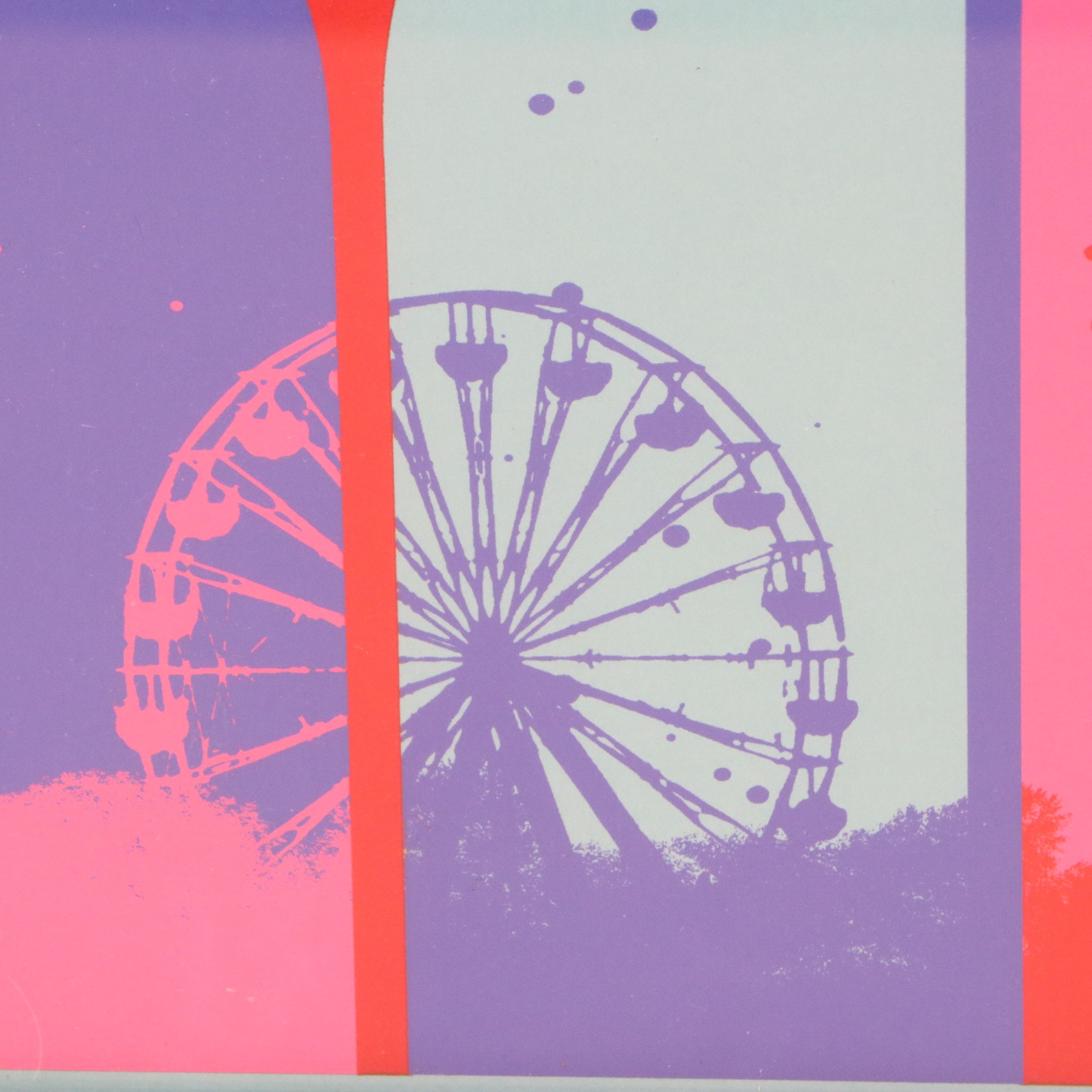 Kii Arens Bonnaroo Music and Arts Festival Serigraph, 21st Century