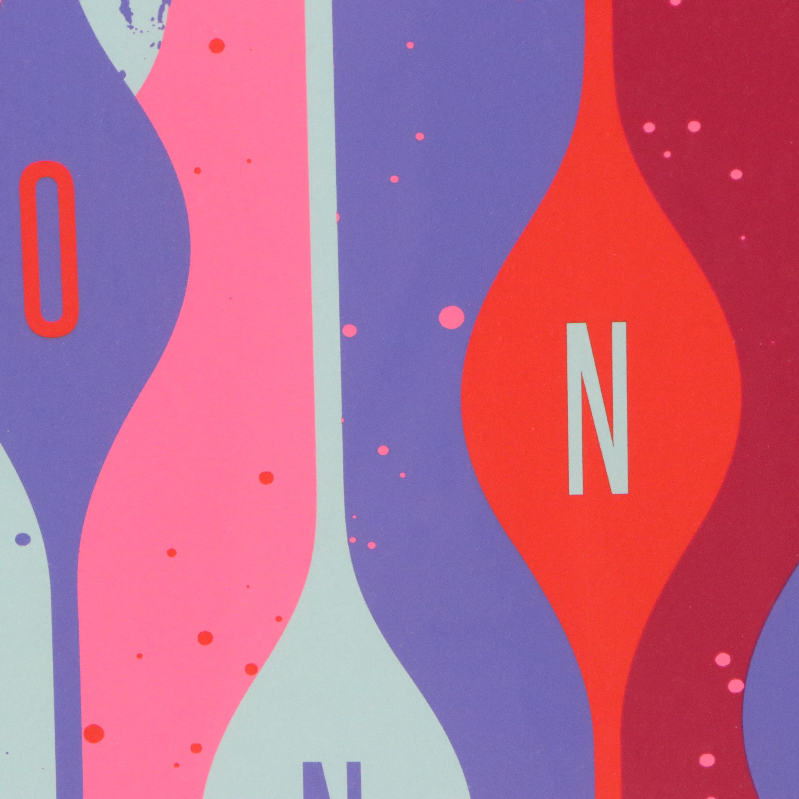 Kii Arens Bonnaroo Music and Arts Festival Serigraph, 21st Century