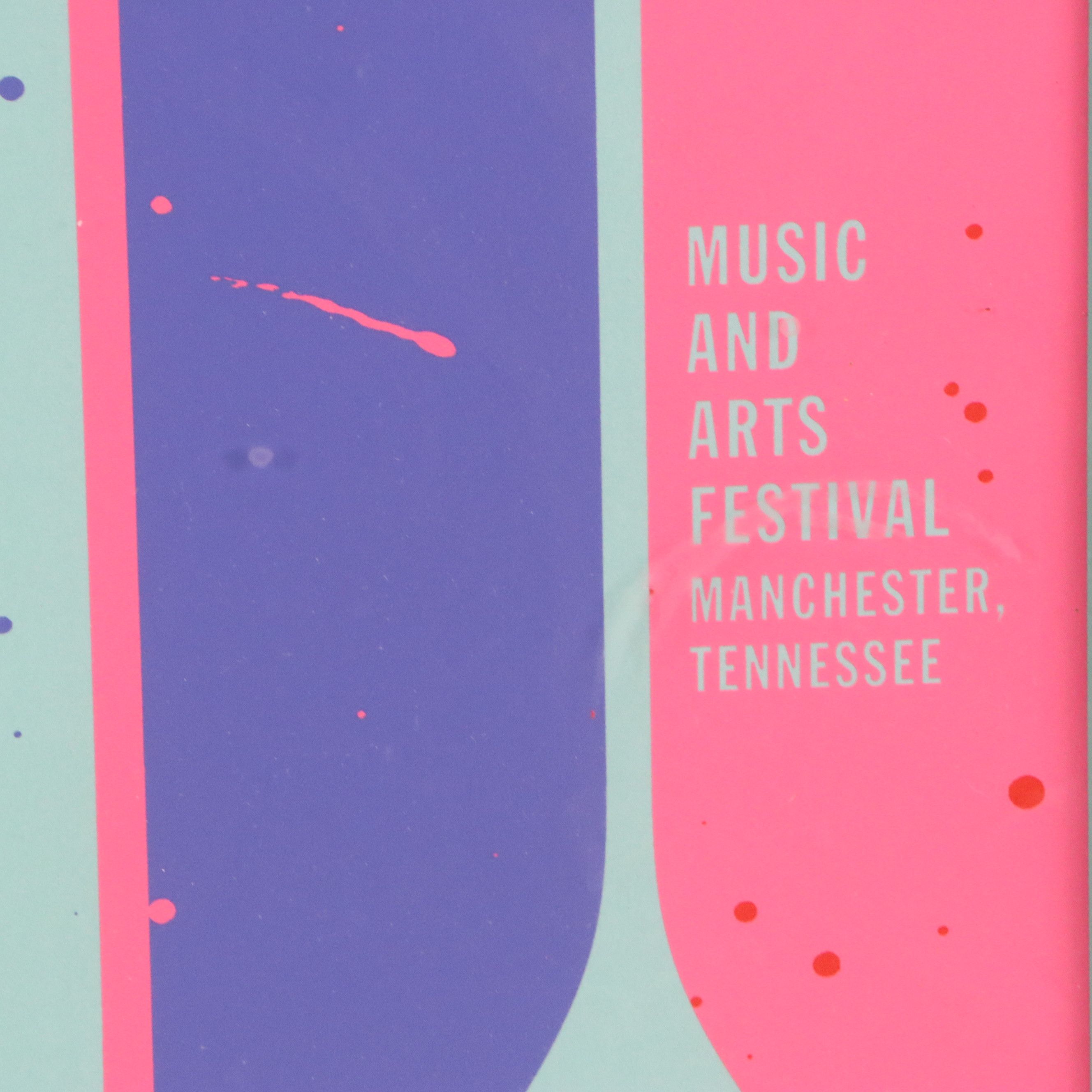 Kii Arens Bonnaroo Music and Arts Festival Serigraph, 21st Century