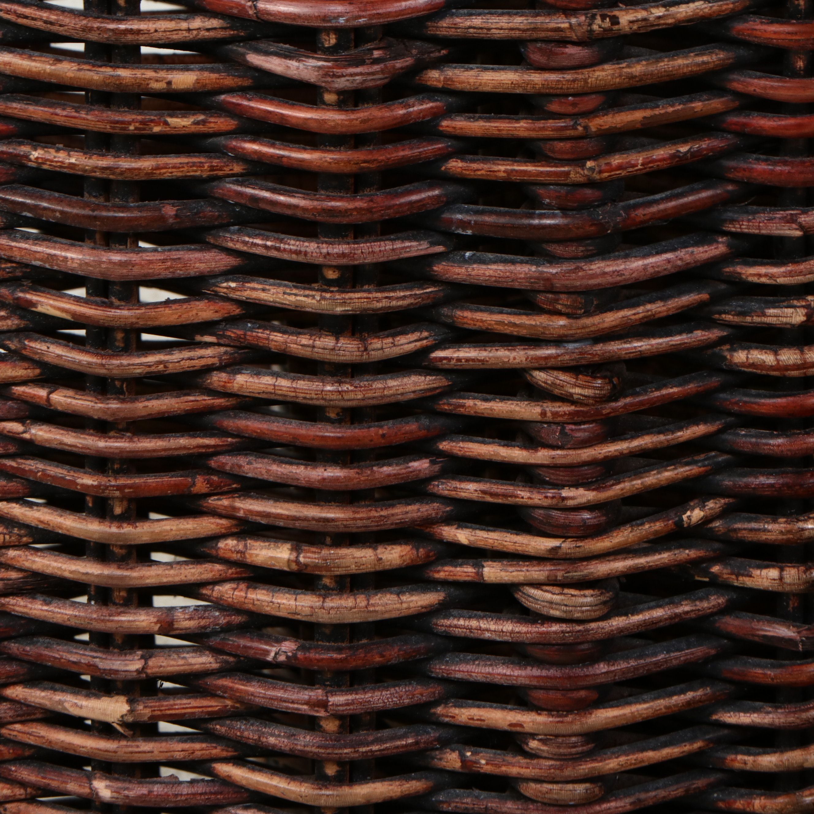 Wicker Lidded Laundry Baskets and Waste Bins