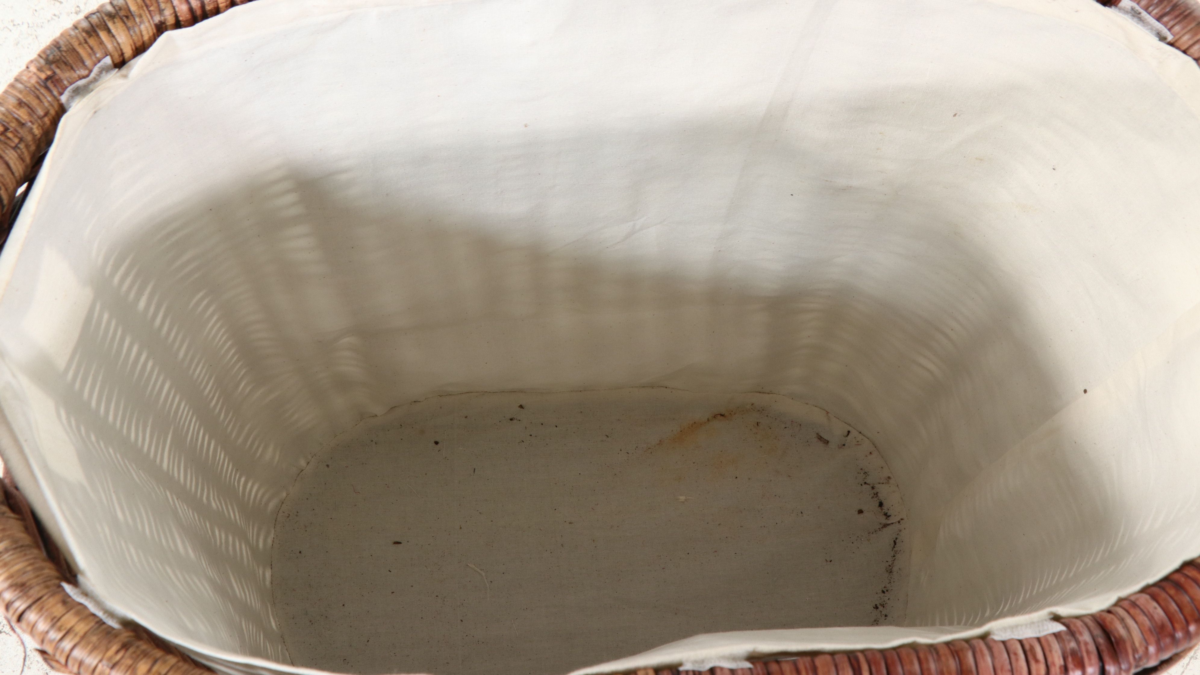 Wicker Lidded Laundry Baskets and Waste Bins