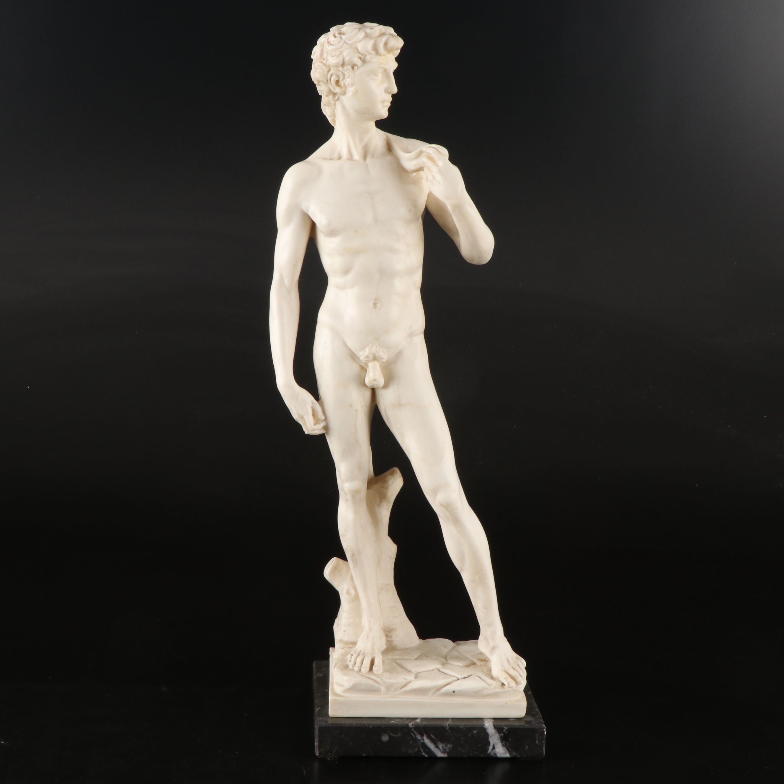Amilcare Santini After Michelangelo "David" Resin Sculpture
