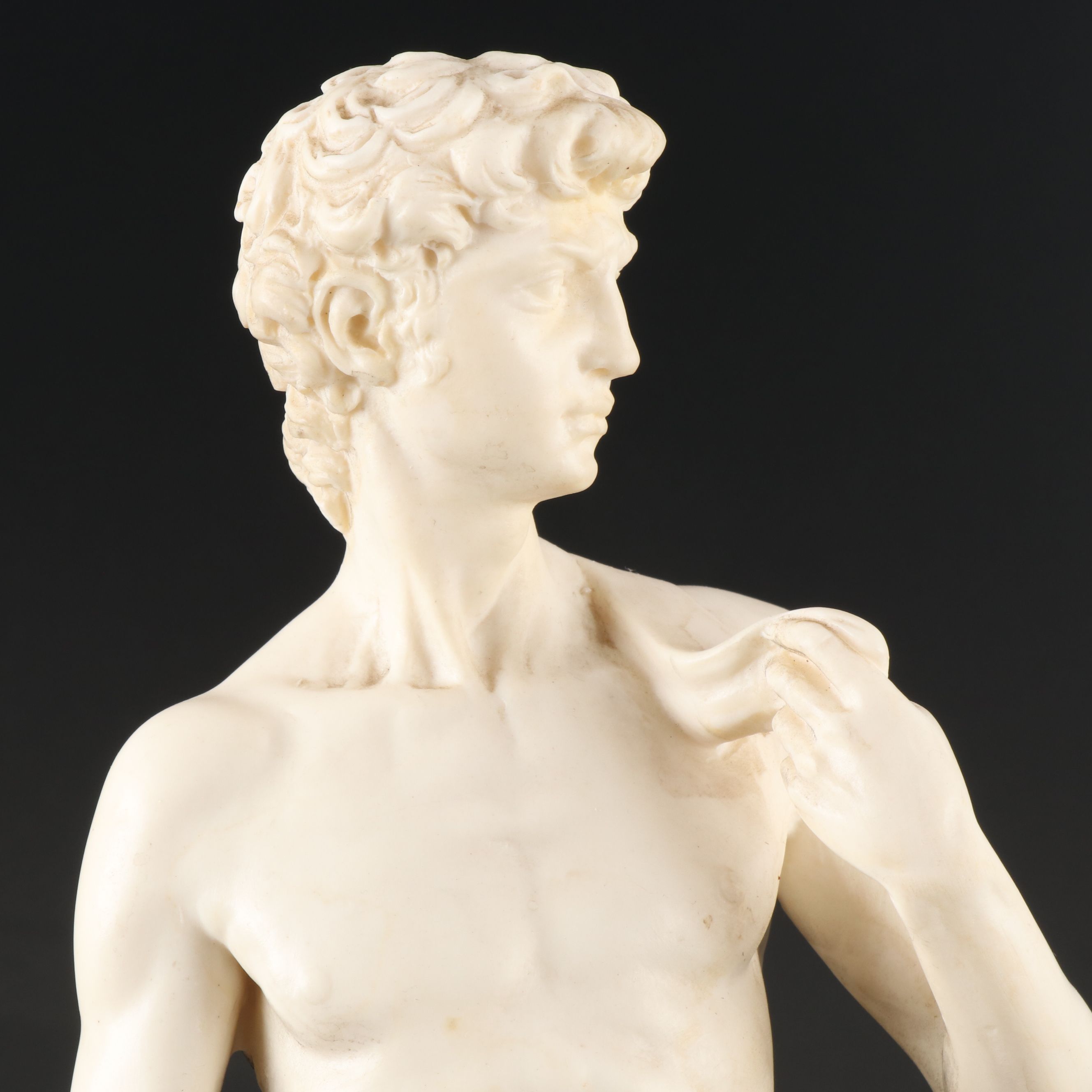 Amilcare Santini After Michelangelo "David" Resin Sculpture