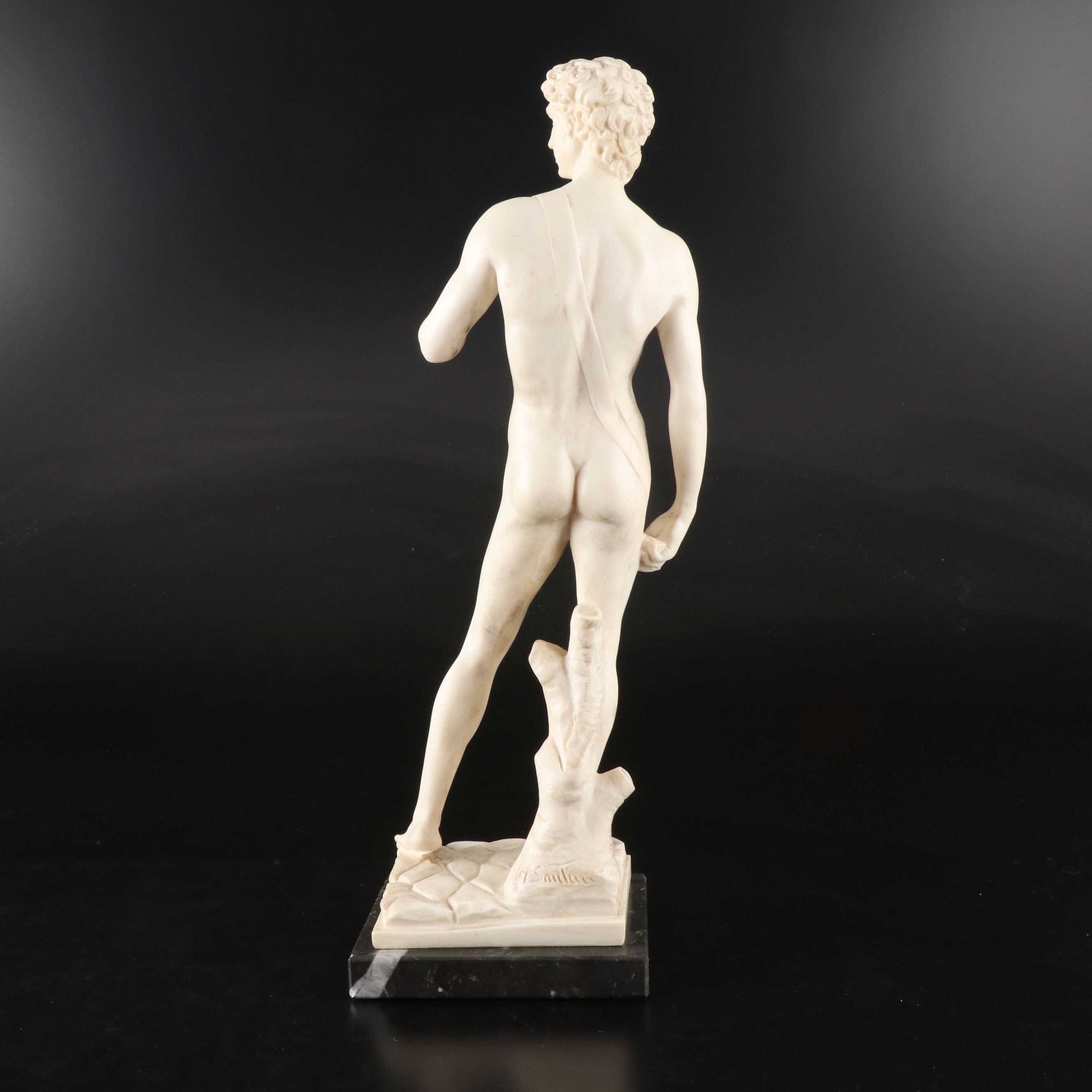 Amilcare Santini After Michelangelo "David" Resin Sculpture