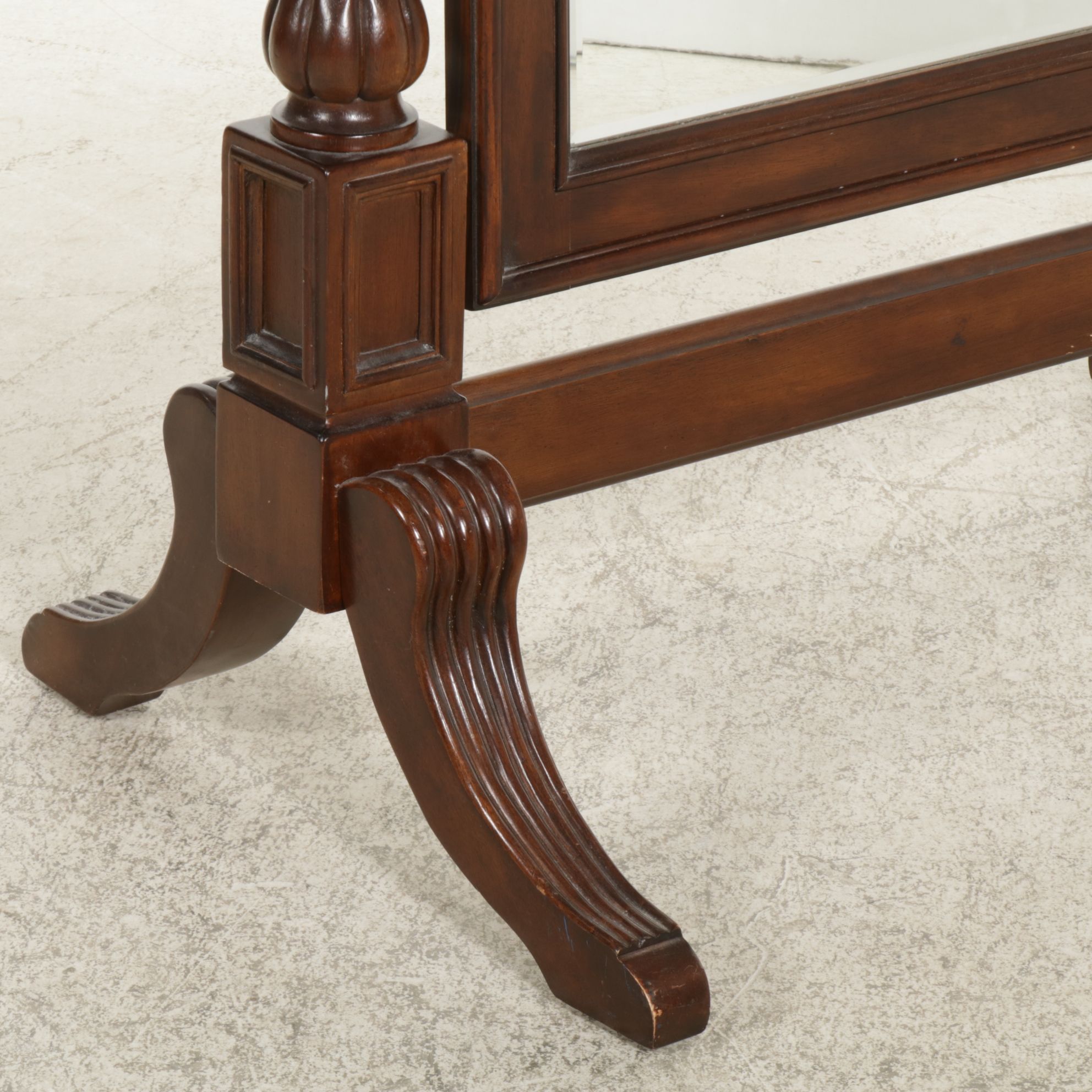 Bernhardt Furniture Mahogany Cheval Mirror