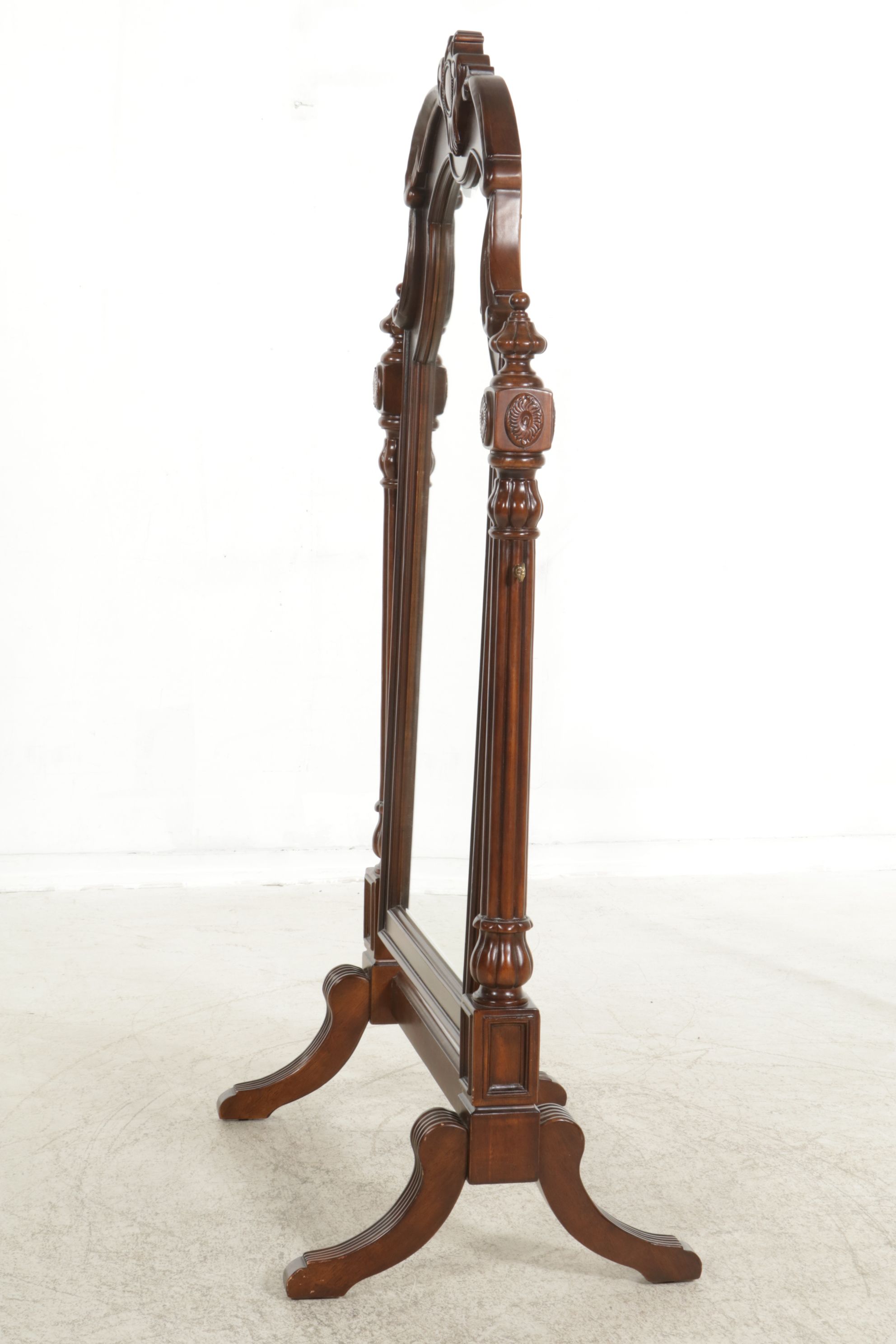 Bernhardt Furniture Mahogany Cheval Mirror