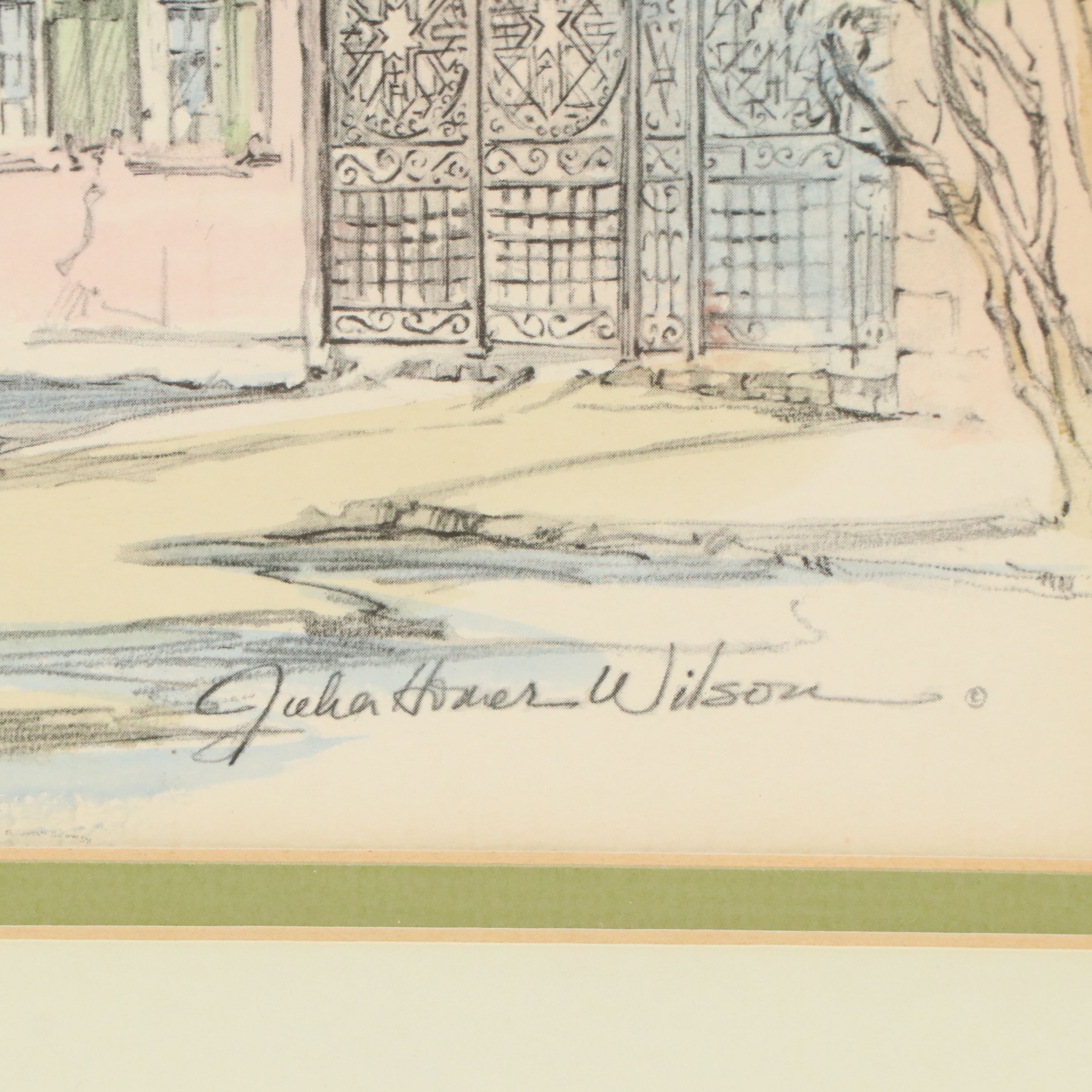Offset Lithographs After Julia Homer Wilson of Charleston, South Carolina