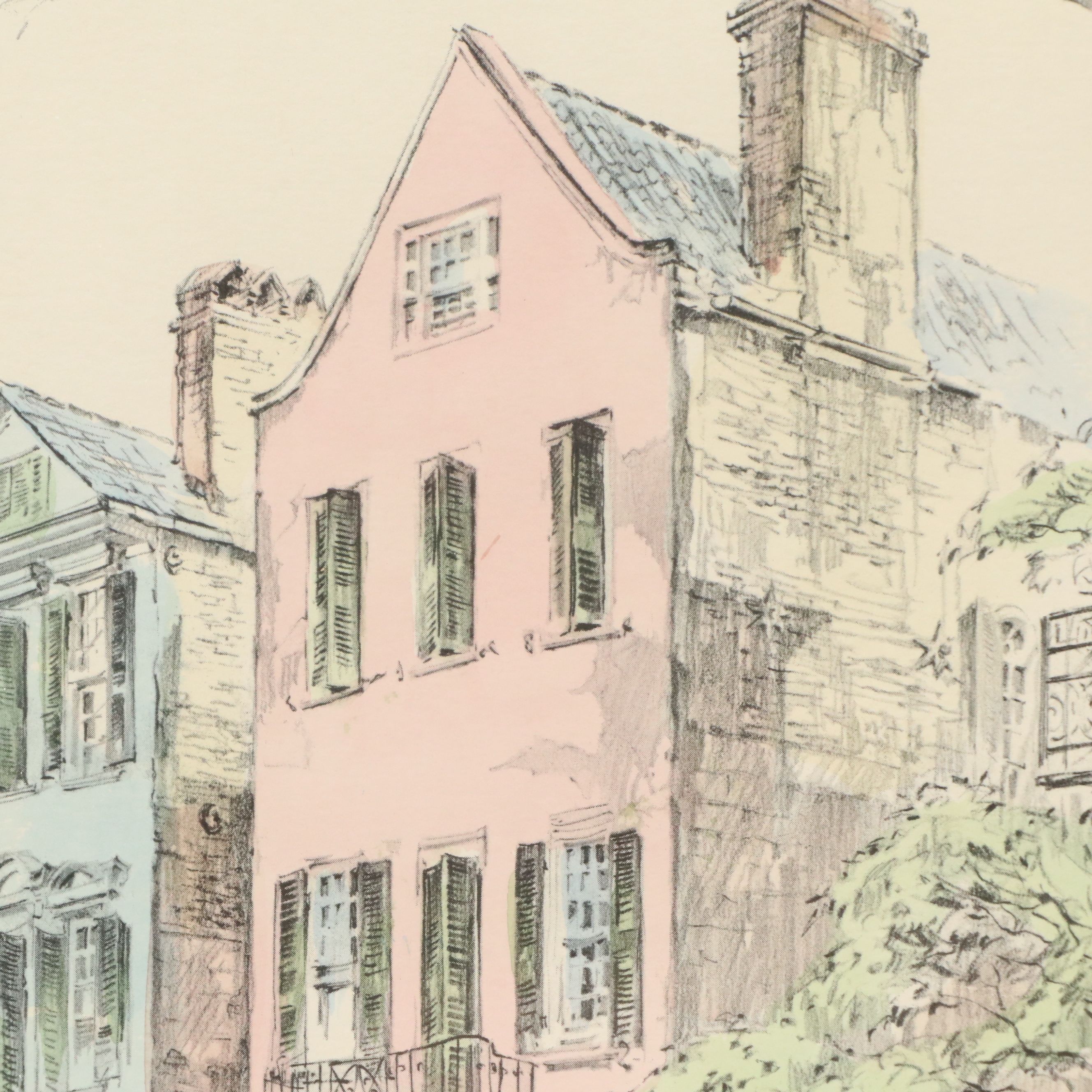 Offset Lithographs After Julia Homer Wilson of Charleston, South Carolina