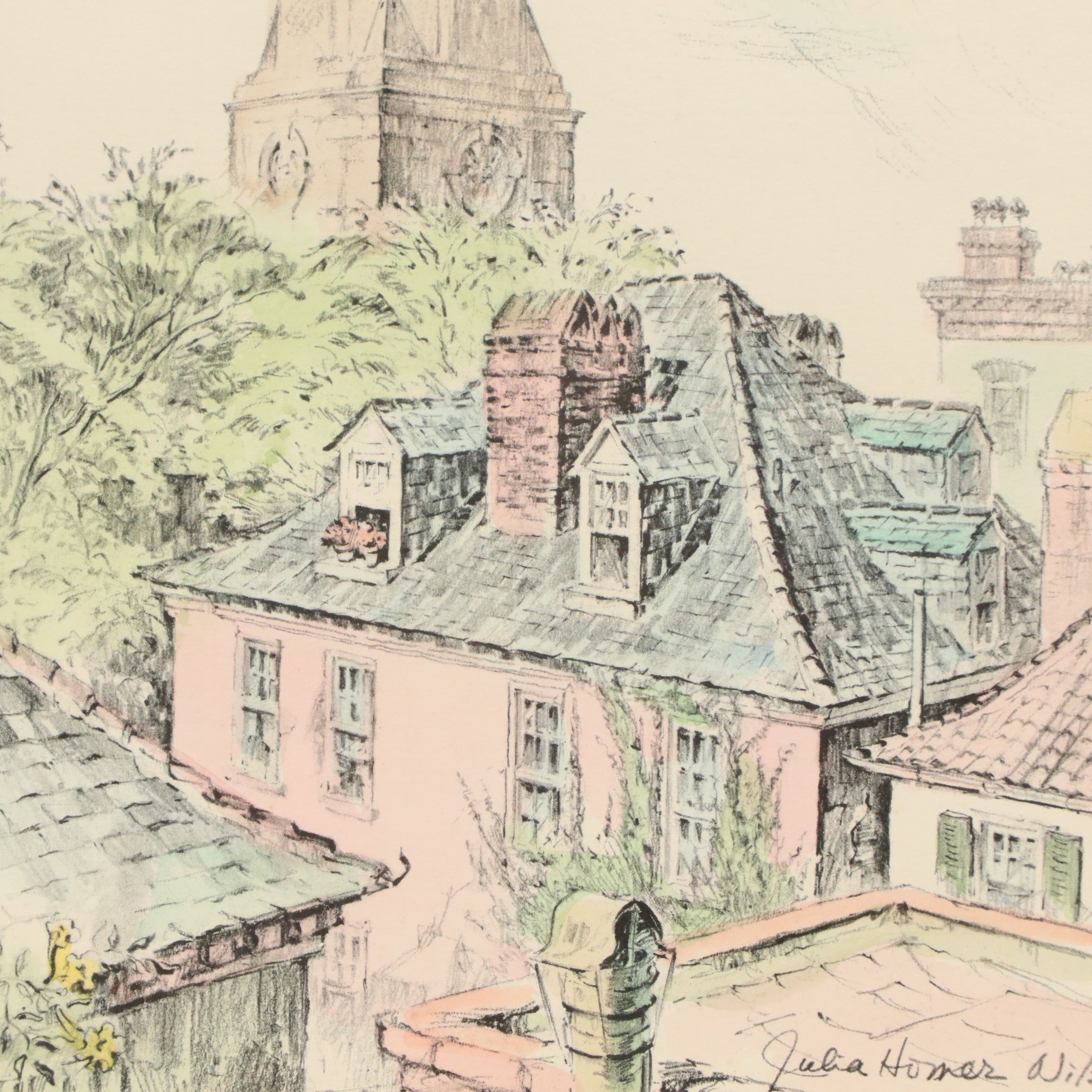 Offset Lithographs After Julia Homer Wilson of Charleston, South Carolina