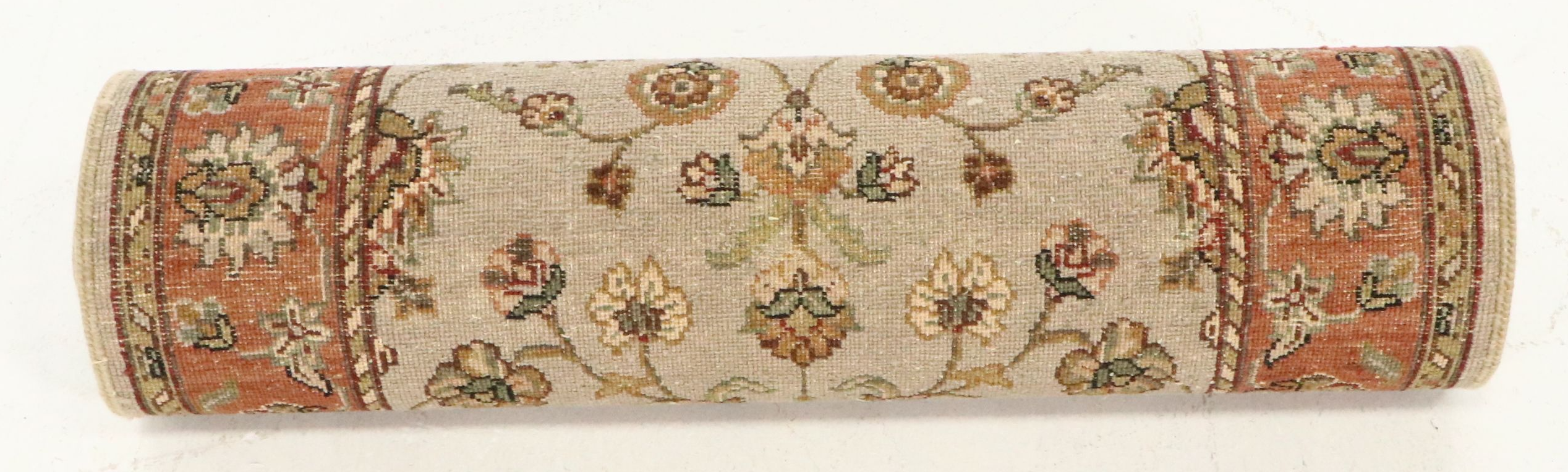 2'7 x 10'2 Hand-Knotted Indo-Persian Kashan Carpet Runner