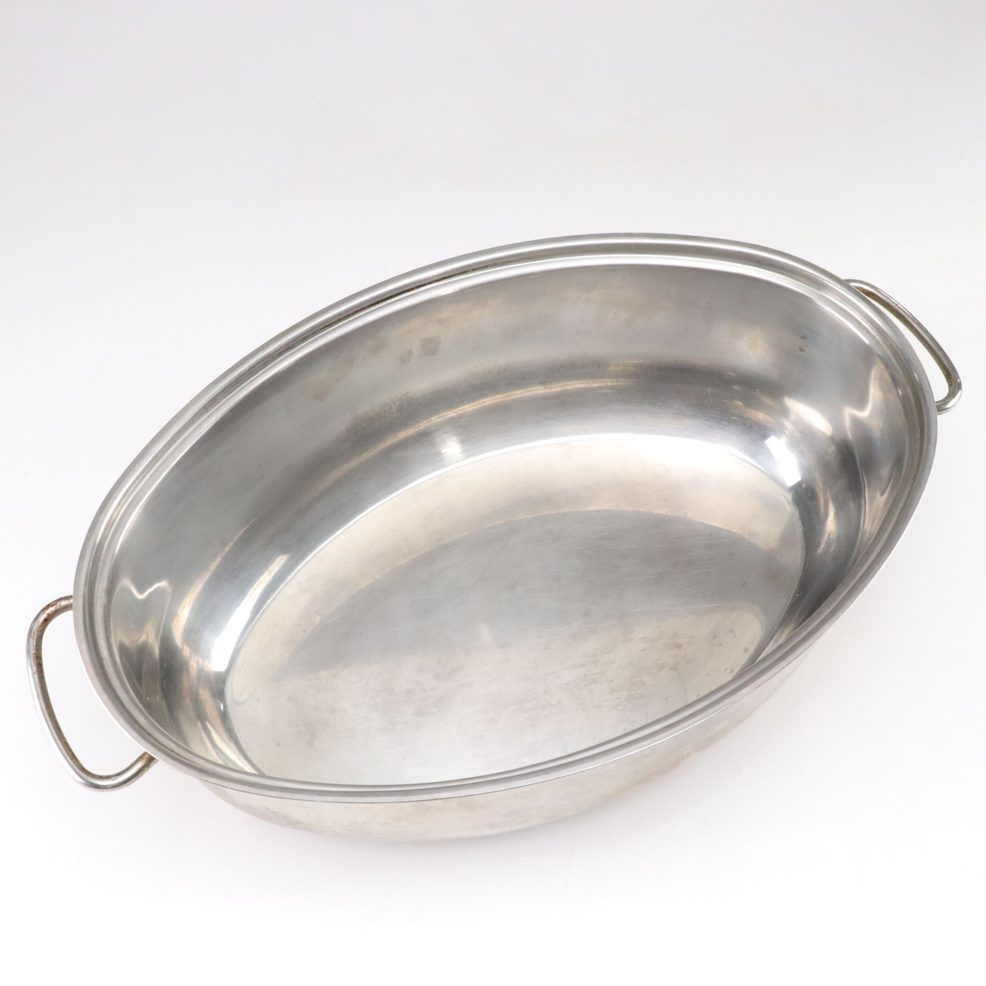 Pair of Metal Oval Dutch Ovens