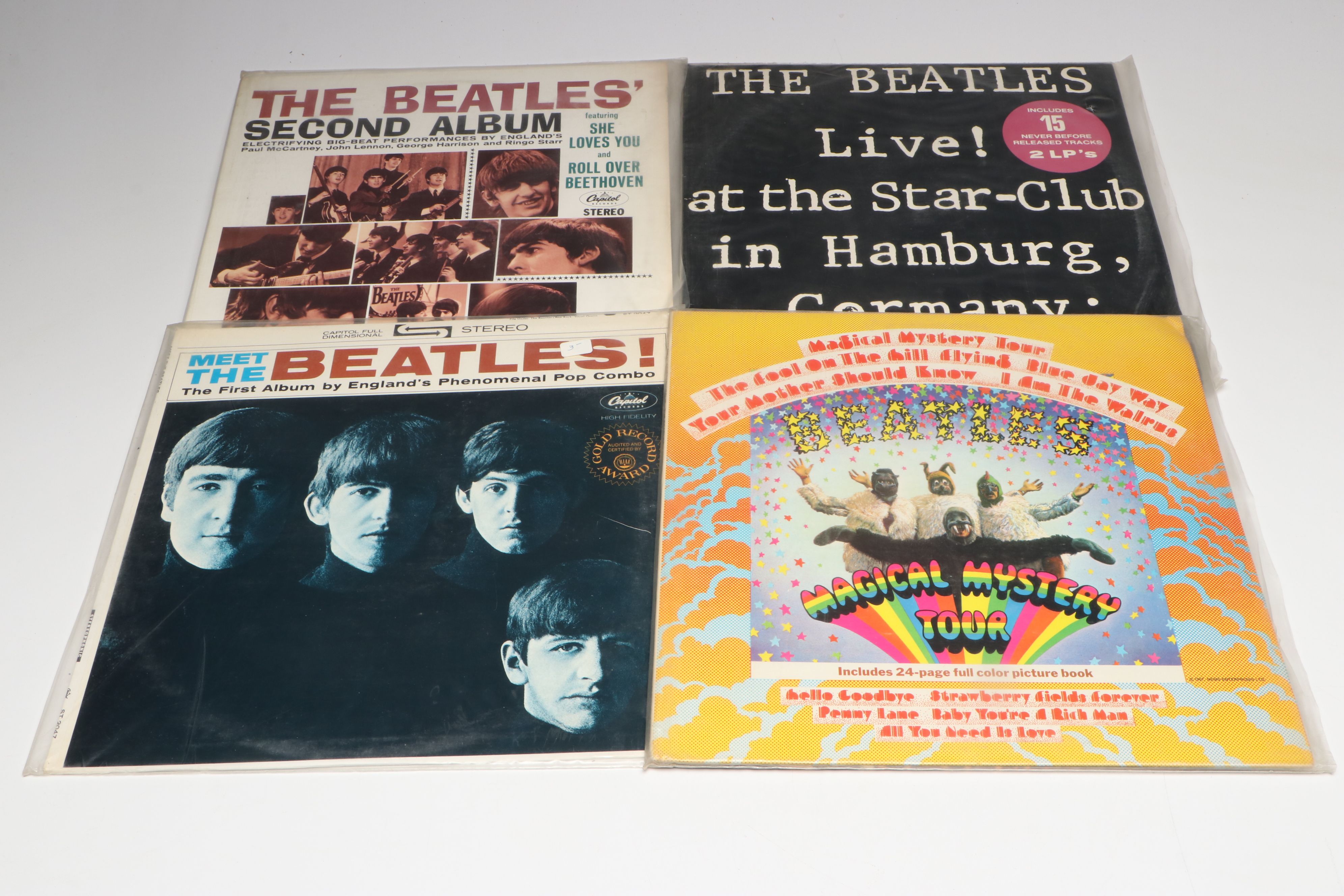 The Beatles, Elton John, Bee Gees and Other Vinyl Record Albums