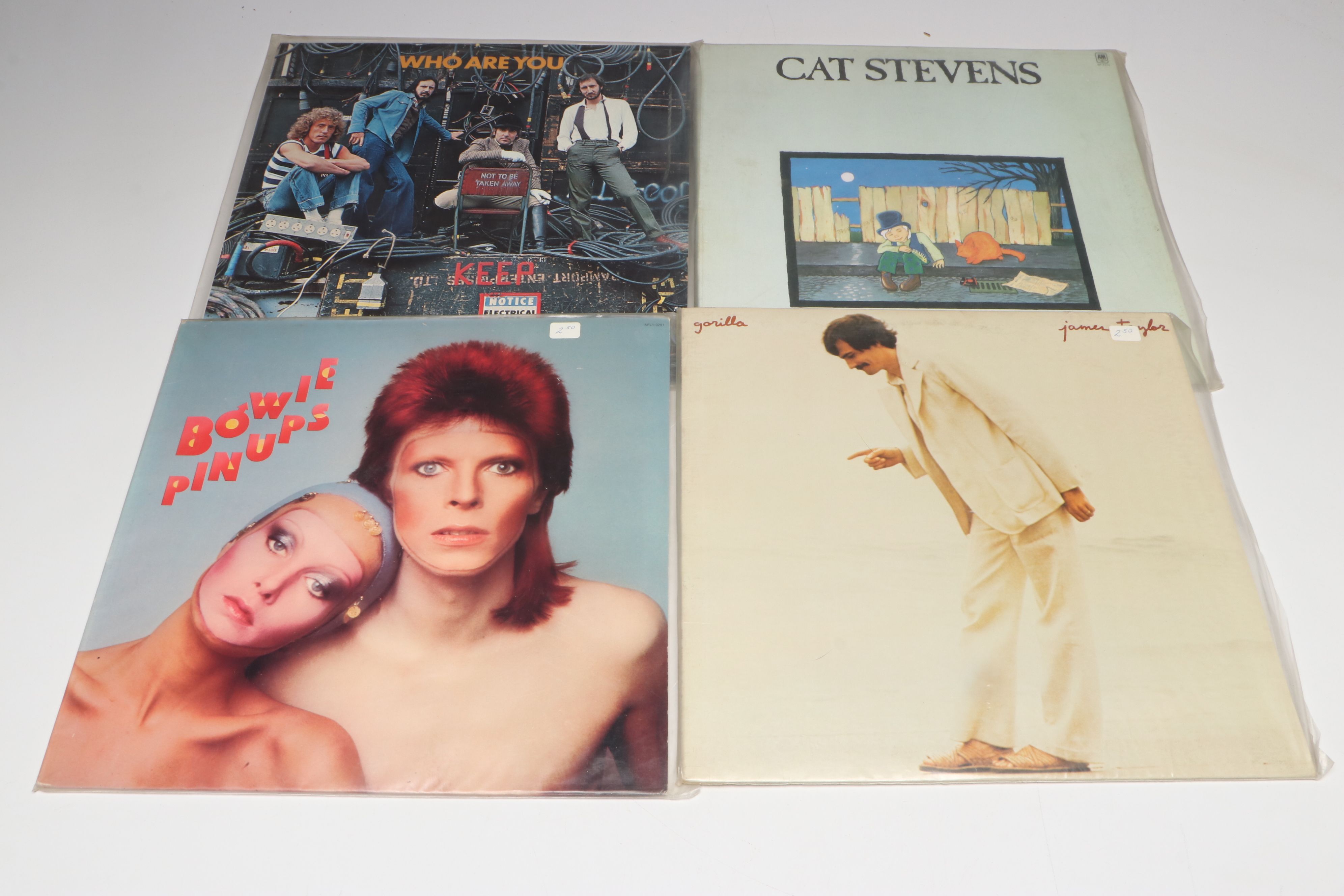 The Beatles, Elton John, Bee Gees and Other Vinyl Record Albums