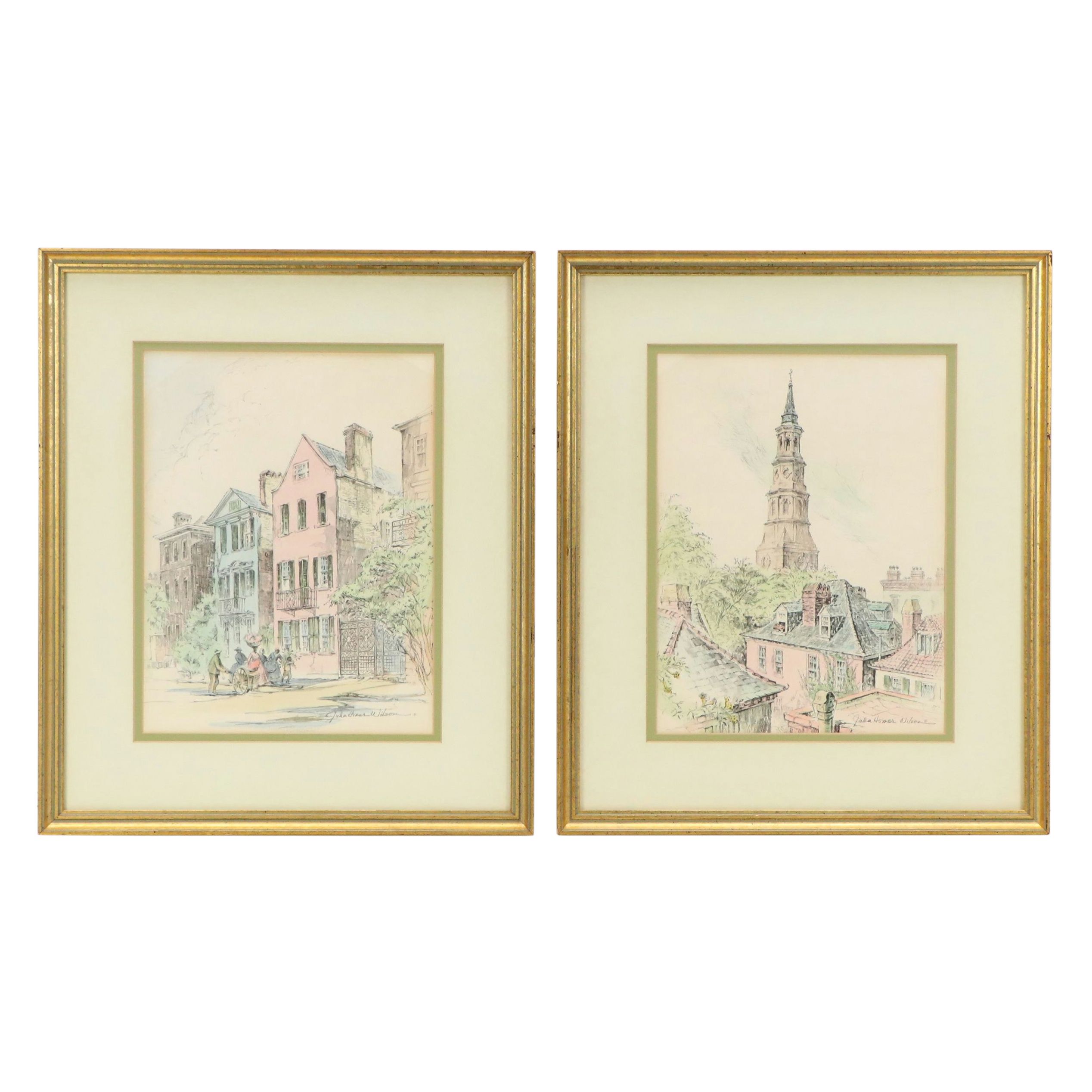 Offset Lithographs After Julia Homer Wilson of Charleston, South Carolina