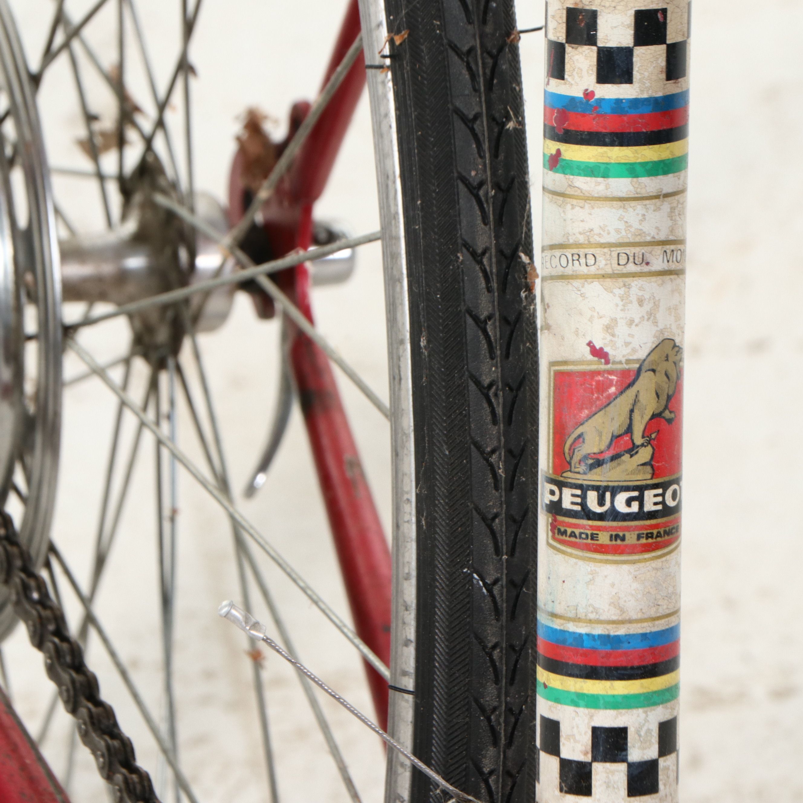 Peugeot French Road Bike, Late 20th Century