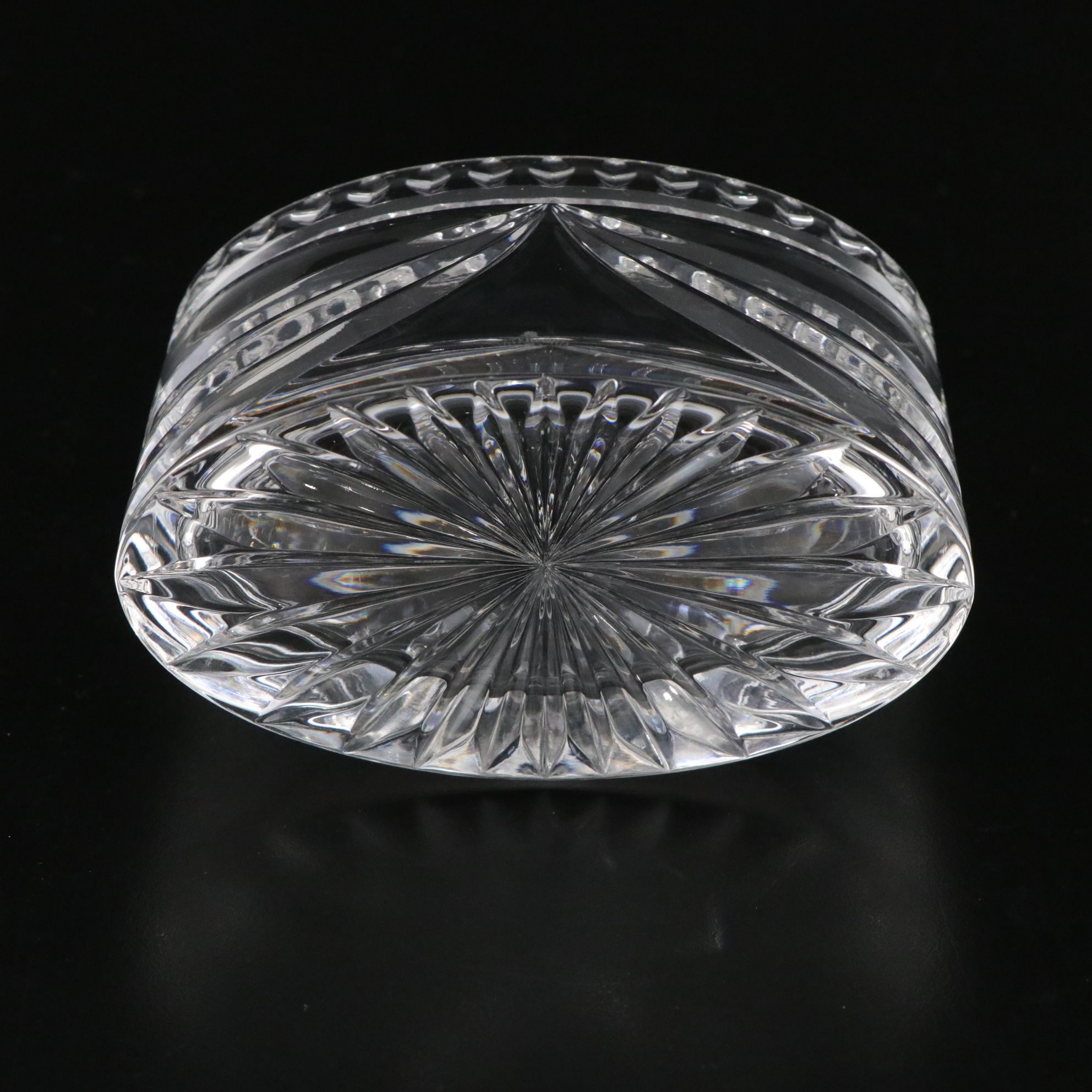 Waterford Cut Crystal "Oveture" Trinket Box with Candle Holders, Decanter & More