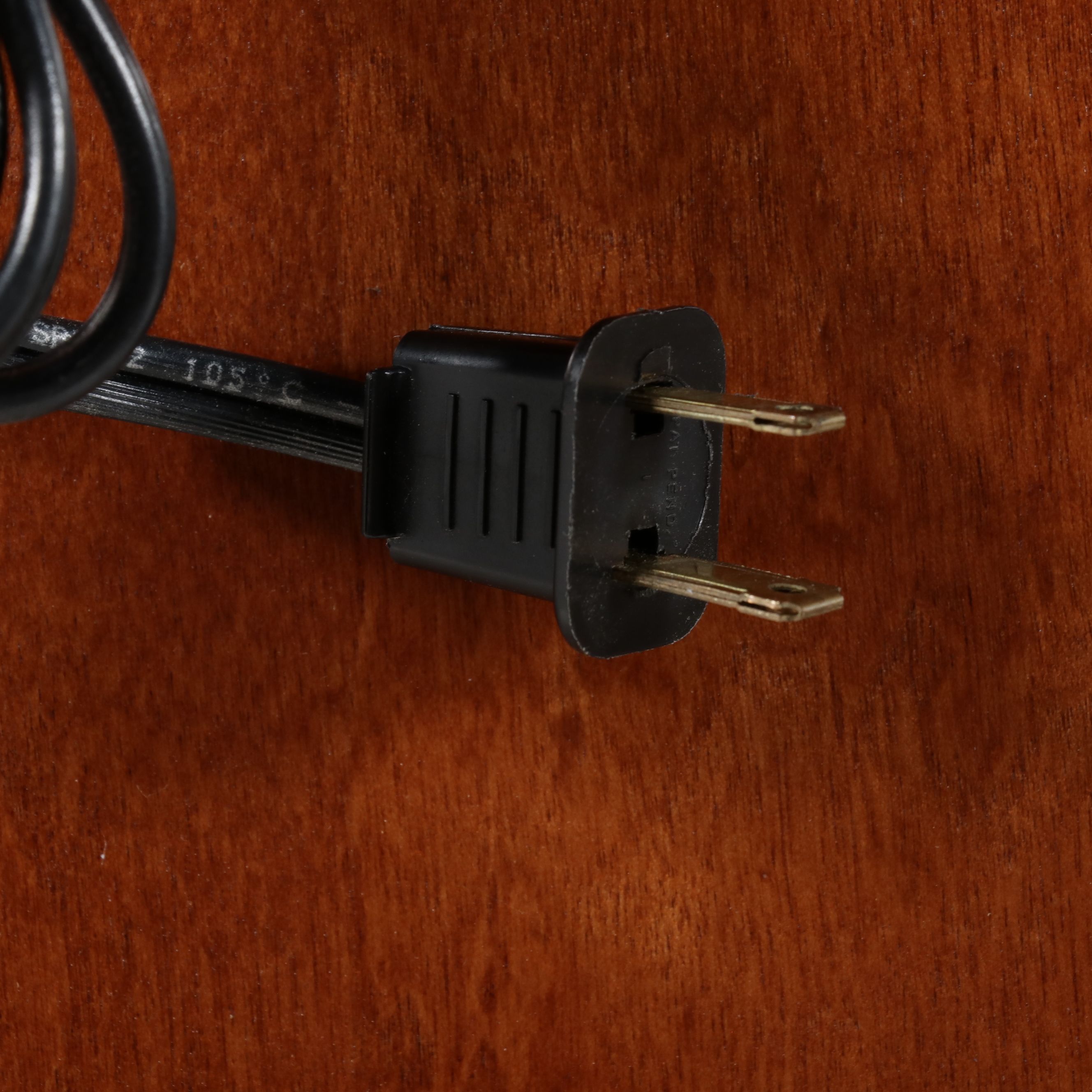 Neoclassical Style Cherry Finish Breakfront Curio Cabinet, Late 20th Century