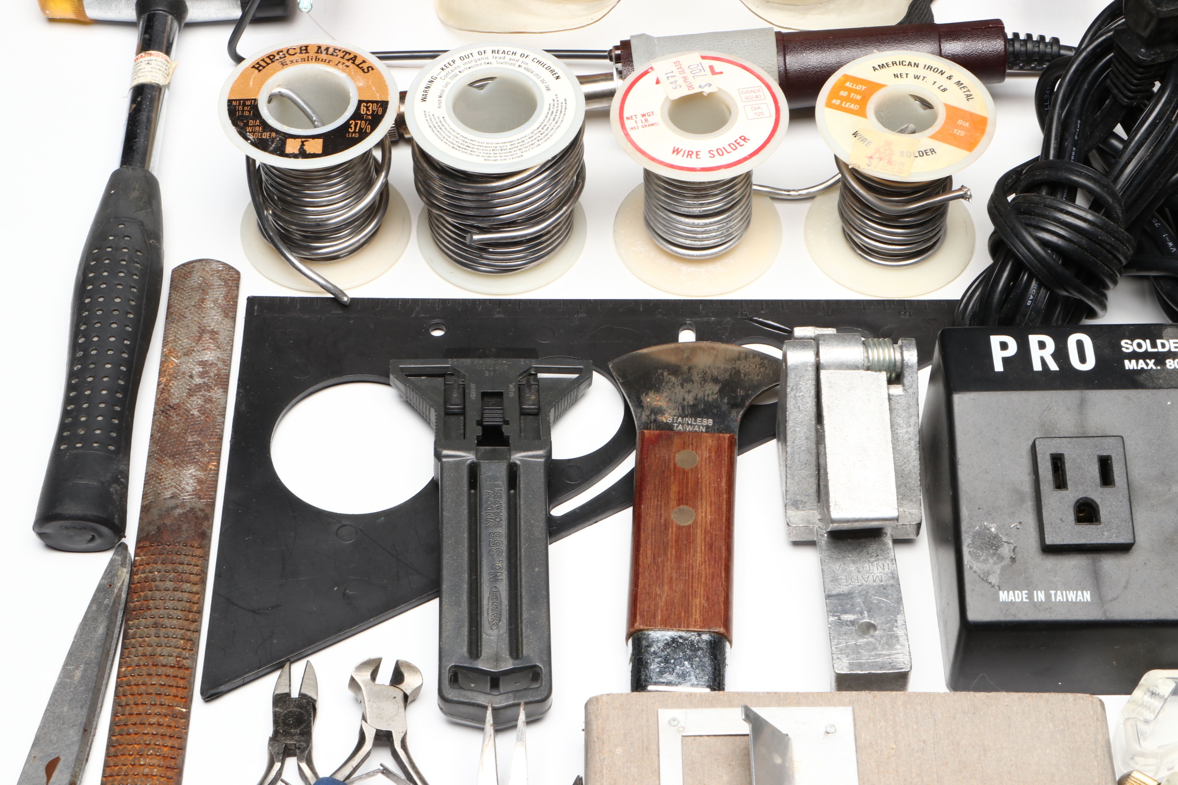 Soldering Irons, Copper Foil, Running Pliers and More Stained Glass Tools