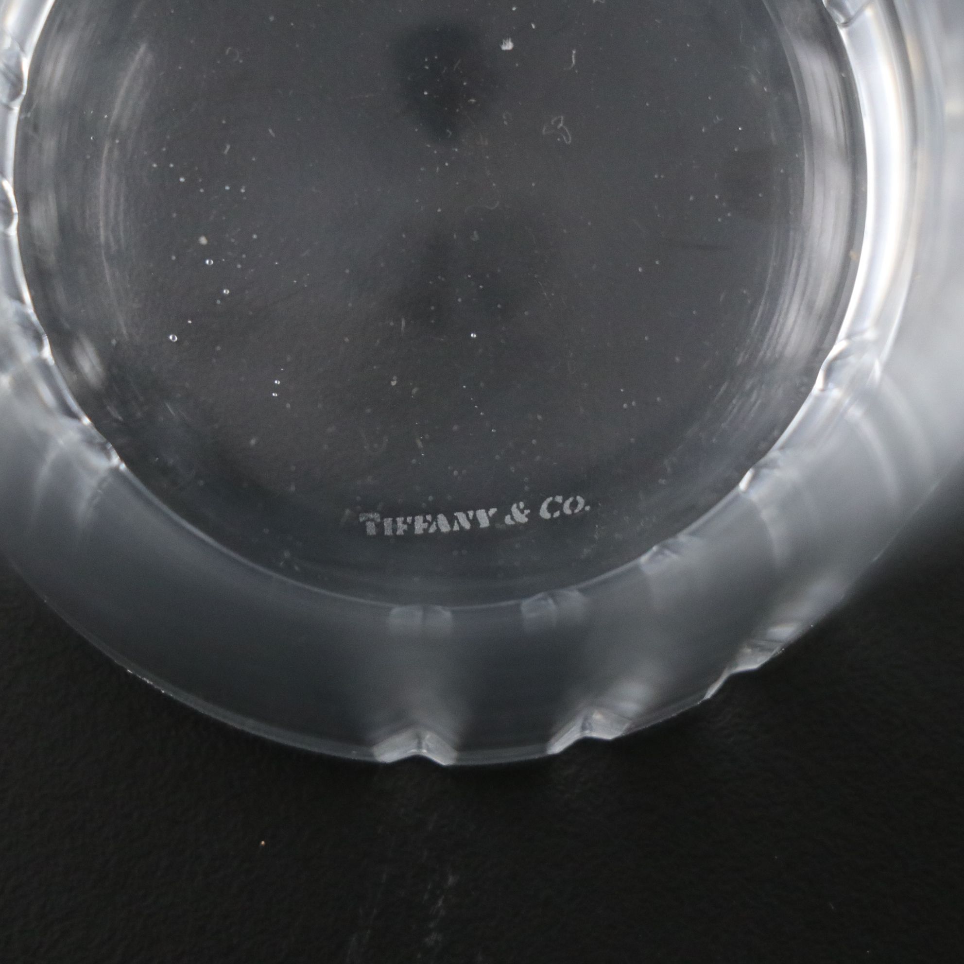 Tiffany & Co. Tankard-shaped Pitcher and Pair of Plaid Highball Glasses