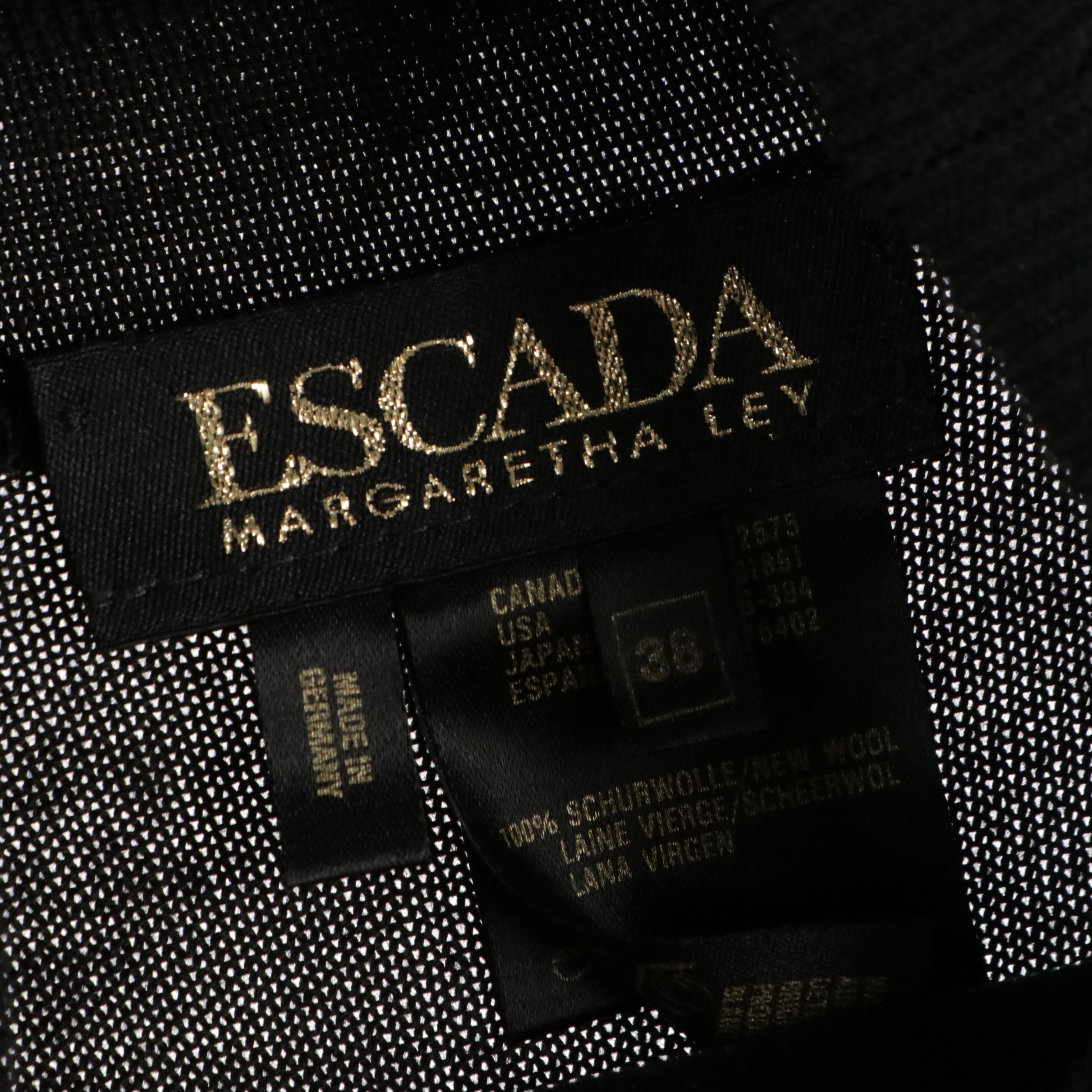 Escada Purple Metallic Trouser, Wool Turtleneck and Henri Bendel Cashmere Top