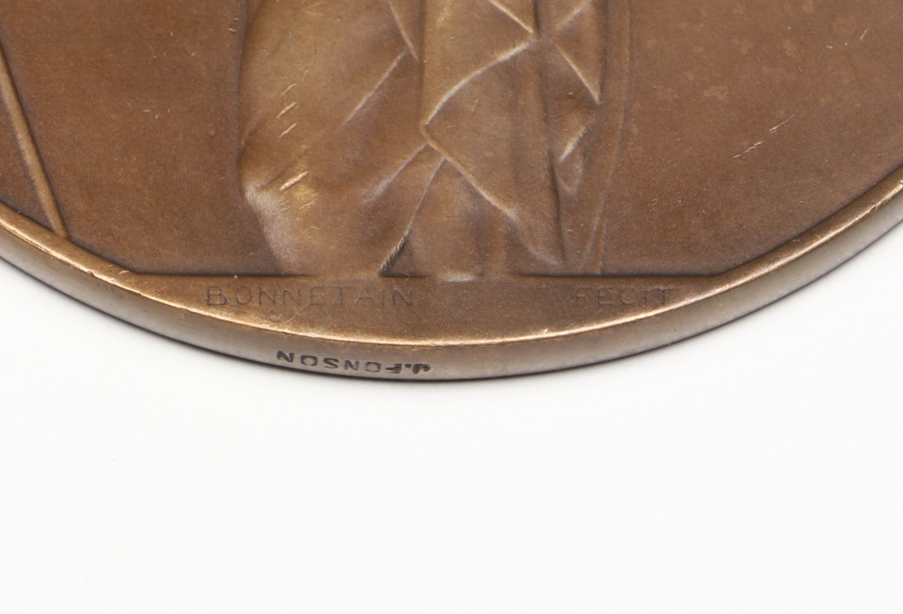 Banque du Congo Belge Bronze Commemorative Medal