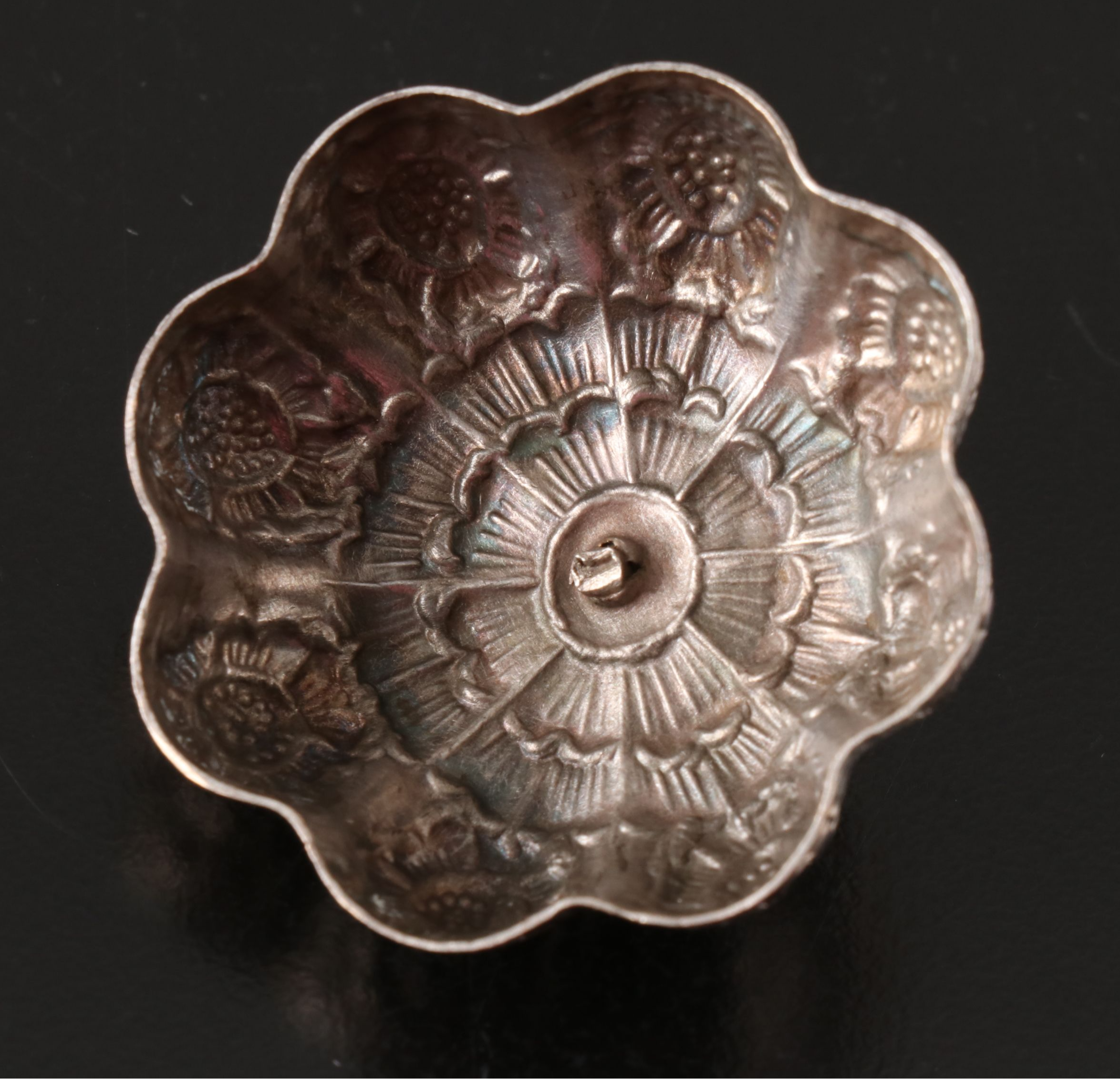 Prohibition Era "21 Club" Sterling and Wood Pepper Mill, More Table Accessories