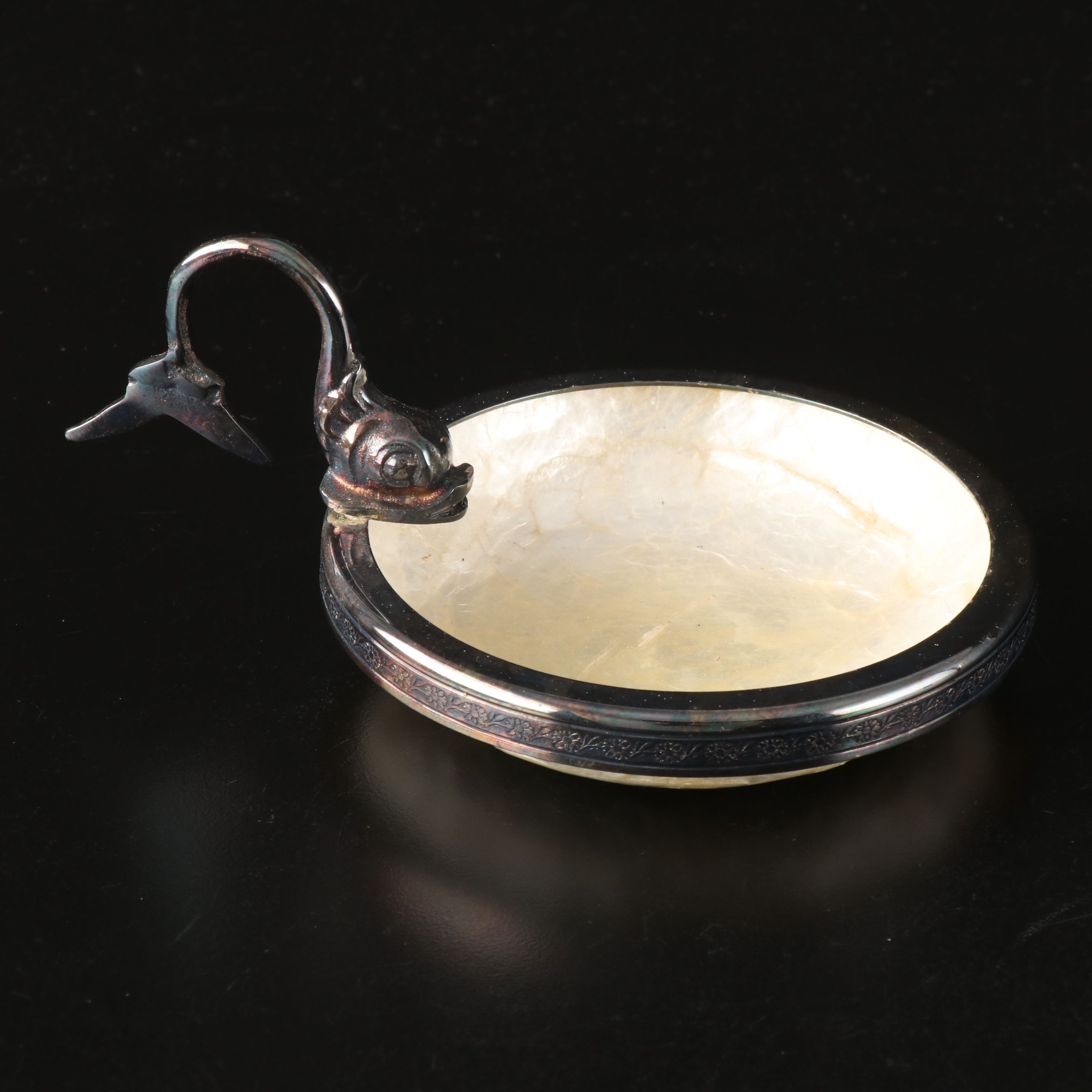 Prohibition Era "21 Club" Sterling and Wood Pepper Mill, More Table Accessories