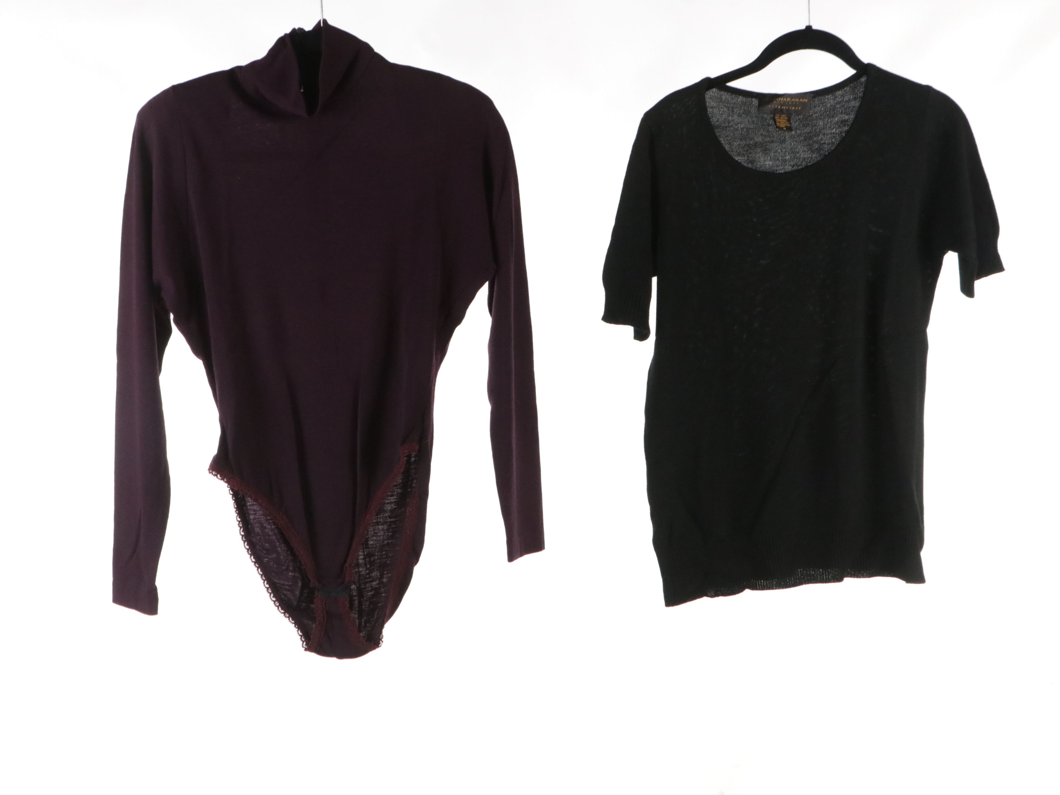 Donna Karan Turtleneck, Bodysuit, Skirt, and Crew Neck Sweaters