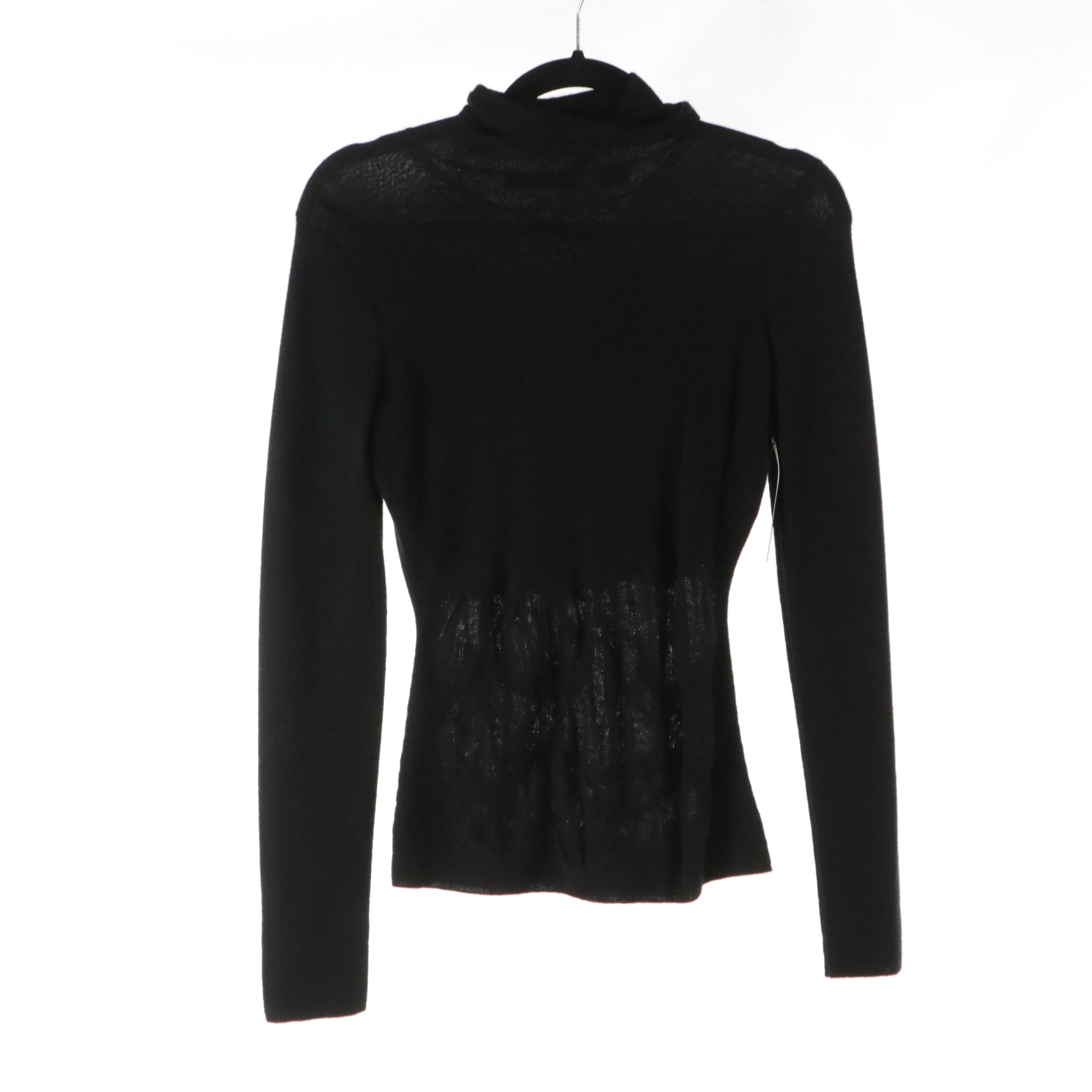 Donna Karan Cashmere Turtleneck and Crew Neck Sweaters and Wool Skirt