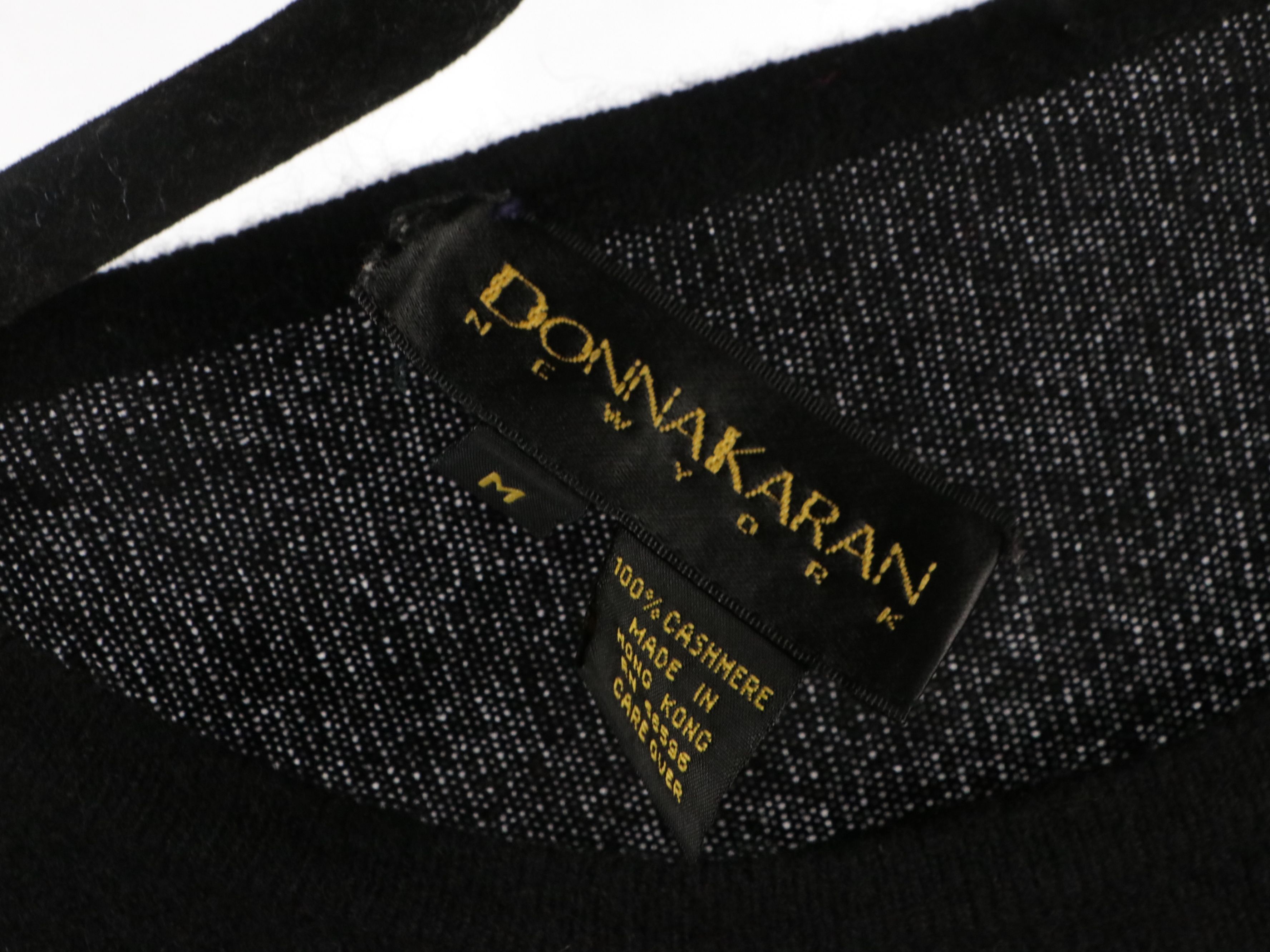 Donna Karan Cashmere Turtleneck and Crew Neck Sweaters and Wool Skirt