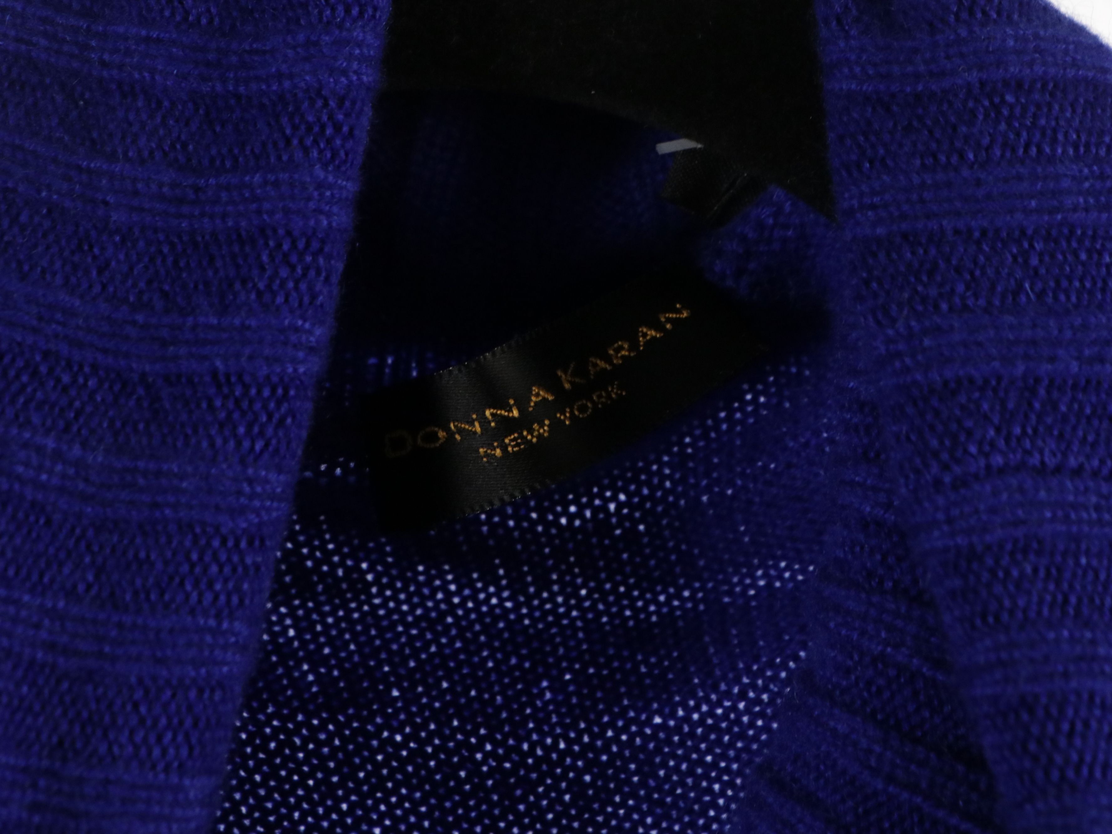 Donna Karan Cashmere Turtleneck and Crew Neck Sweaters and Wool Skirt