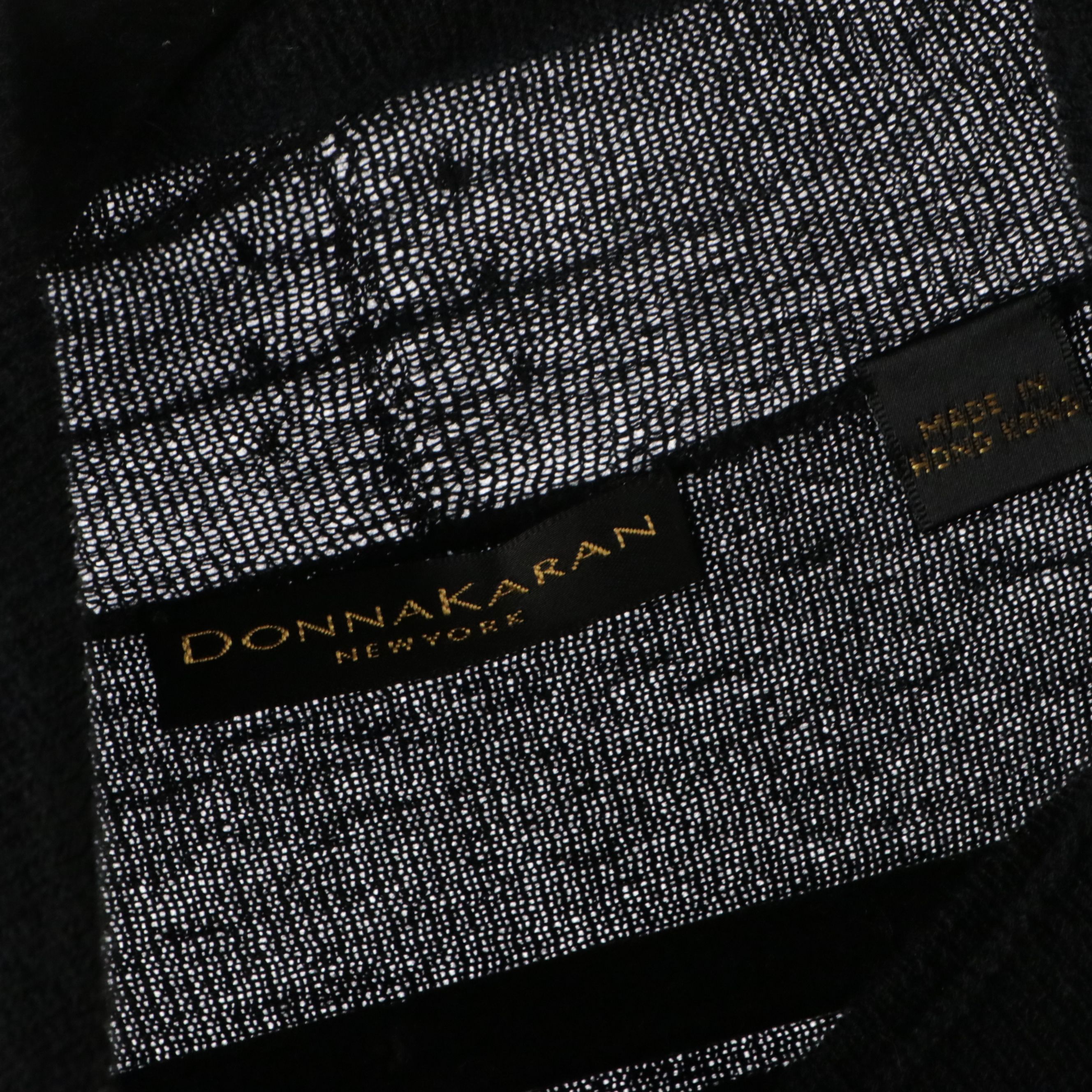 Donna Karan Cashmere Turtleneck and Crew Neck Sweaters and Wool Skirt