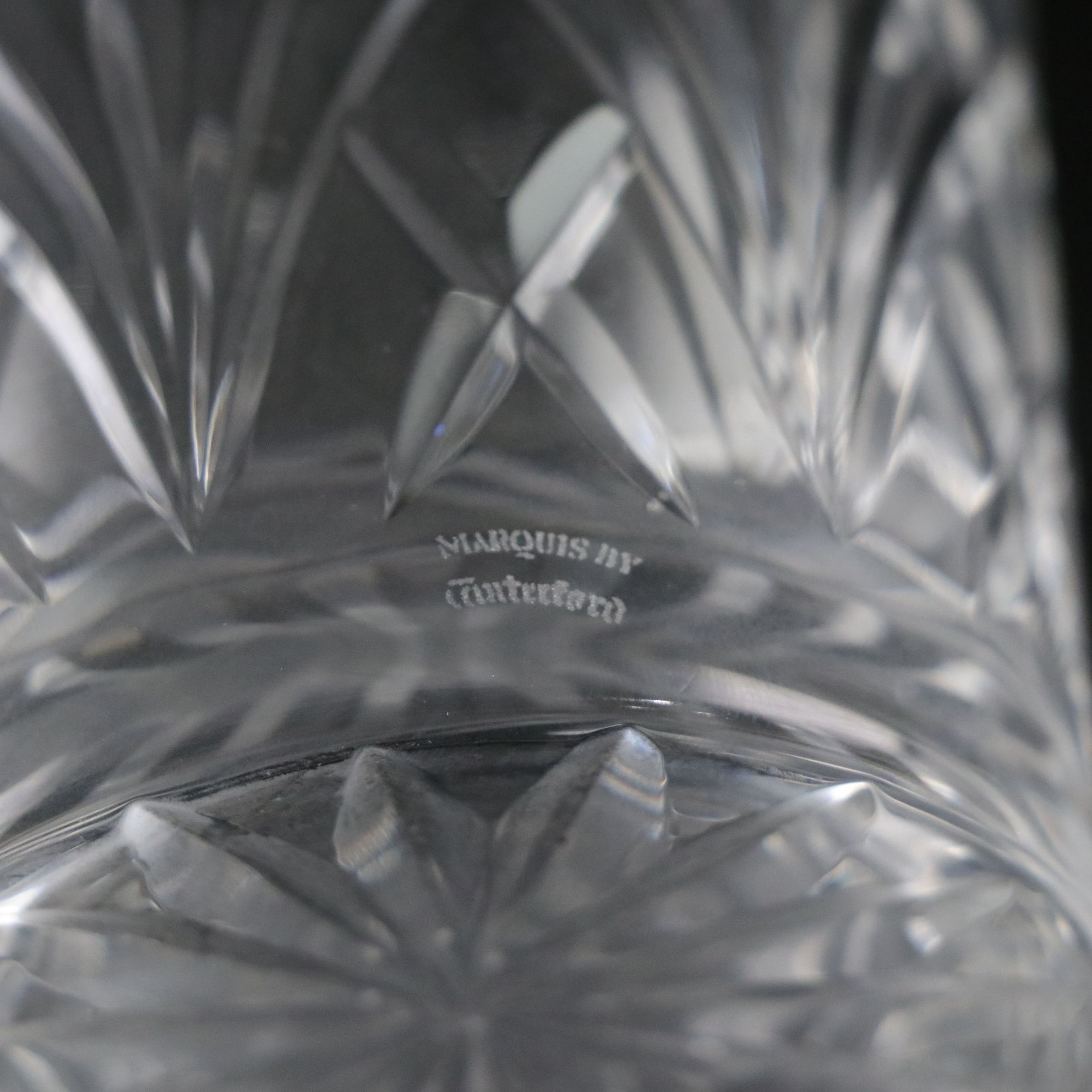 Waterford Crystal "Brookside" Double Old Fashion Glasses and "Lismore" Tumblers