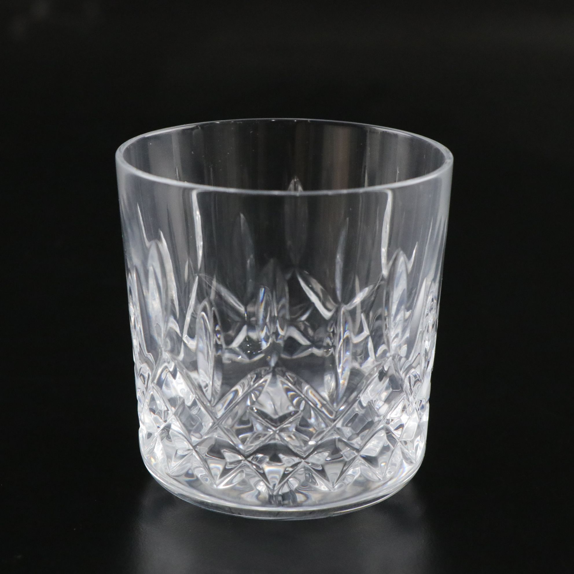 Waterford Crystal "Brookside" Double Old Fashion Glasses and "Lismore" Tumblers