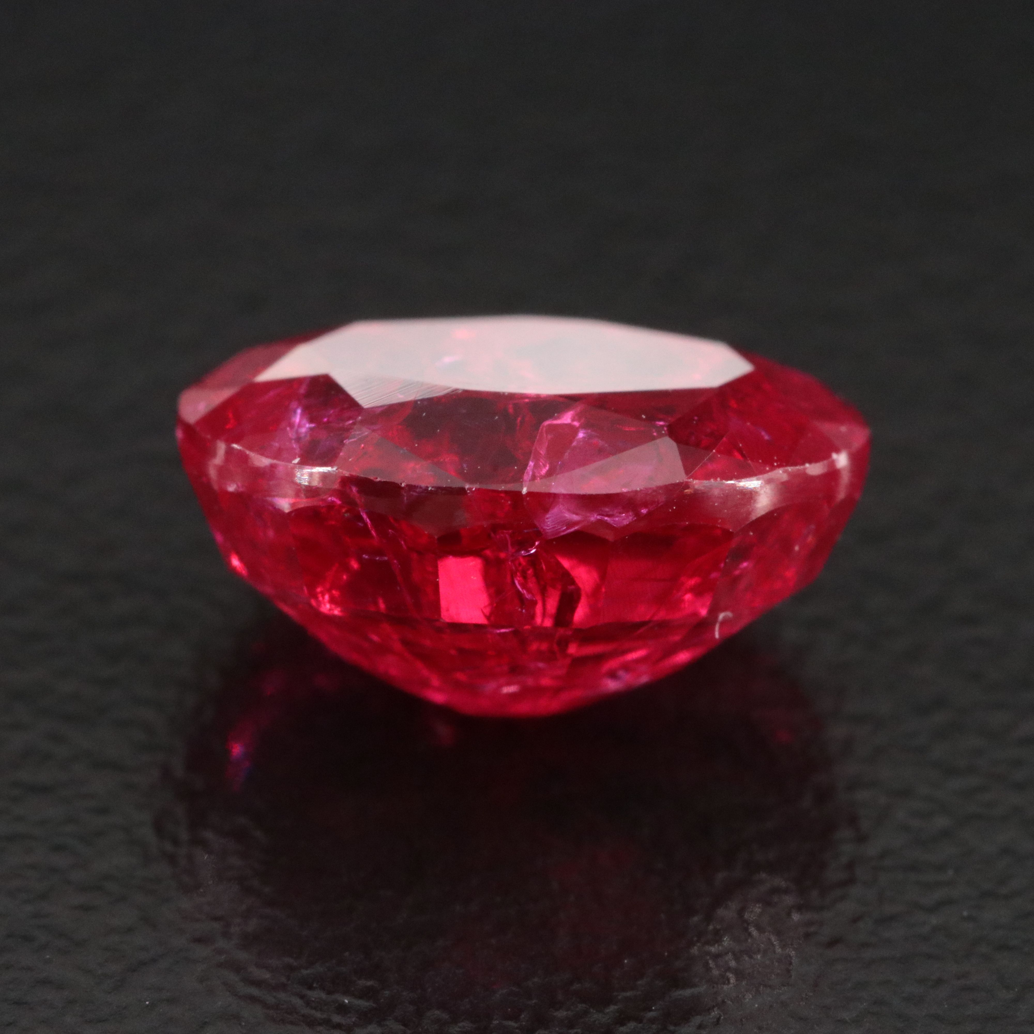 Loose 7.17 CT Lab Grown Ruby